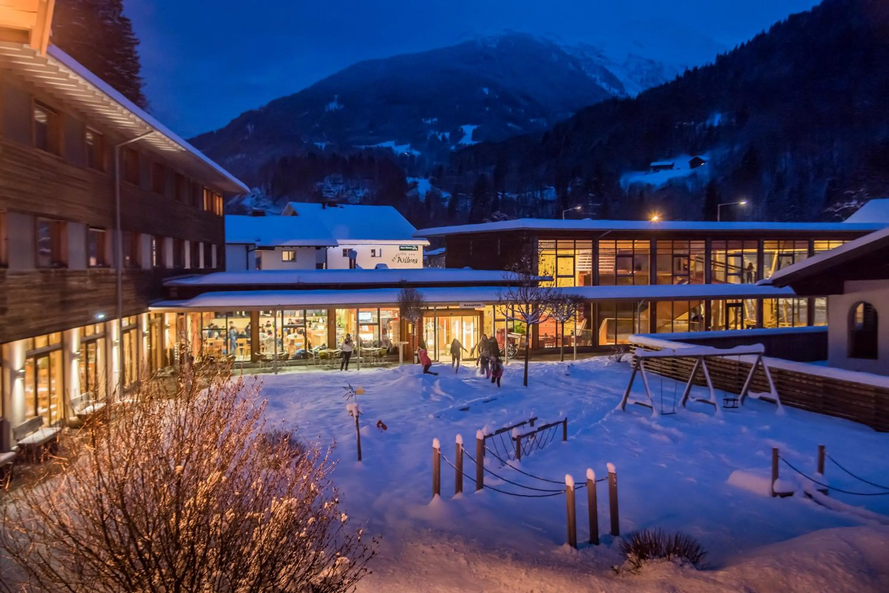 Property building in JUFA Hotel Montafon