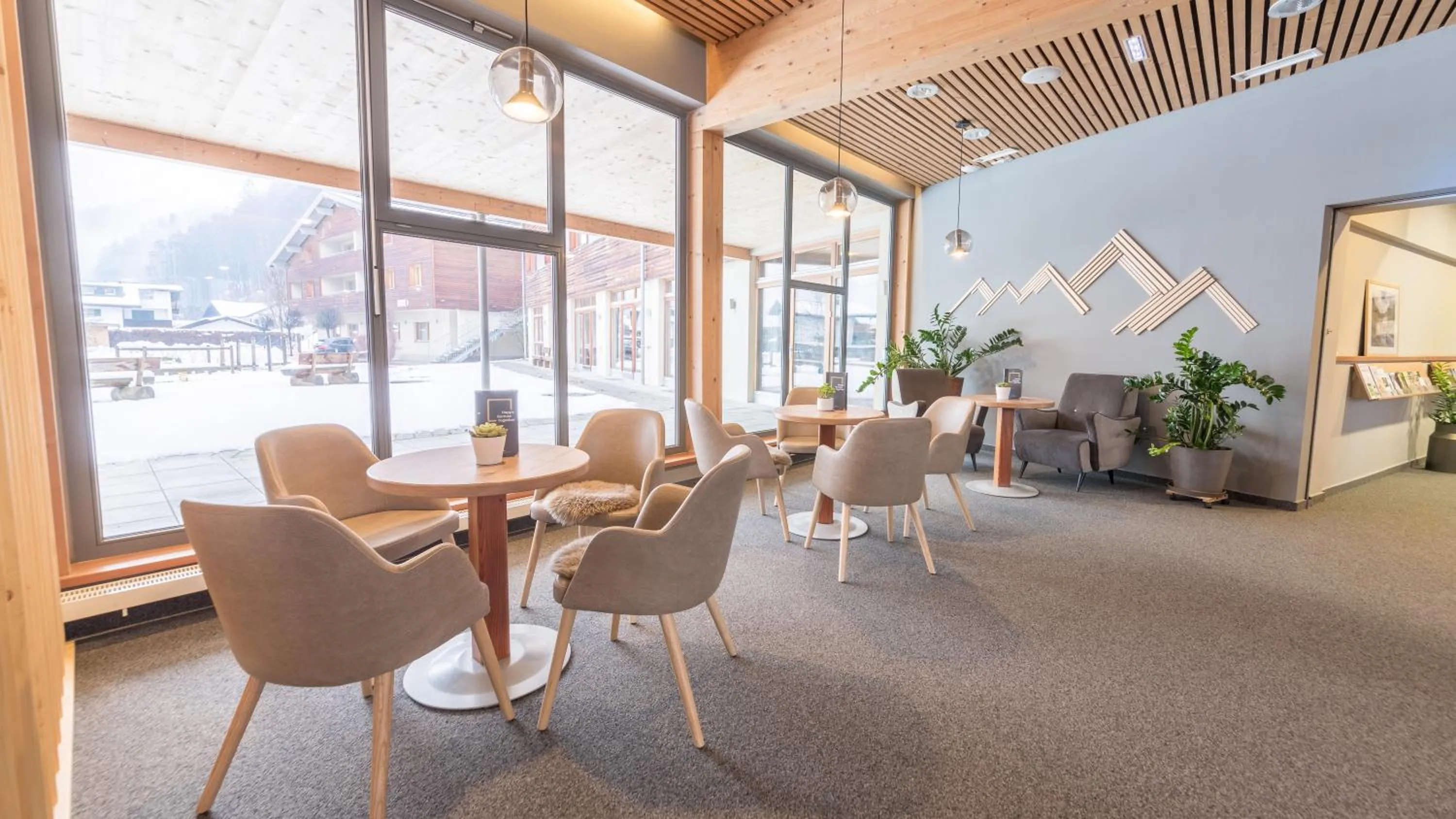 Lounge or bar in JUFA Hotel Montafon