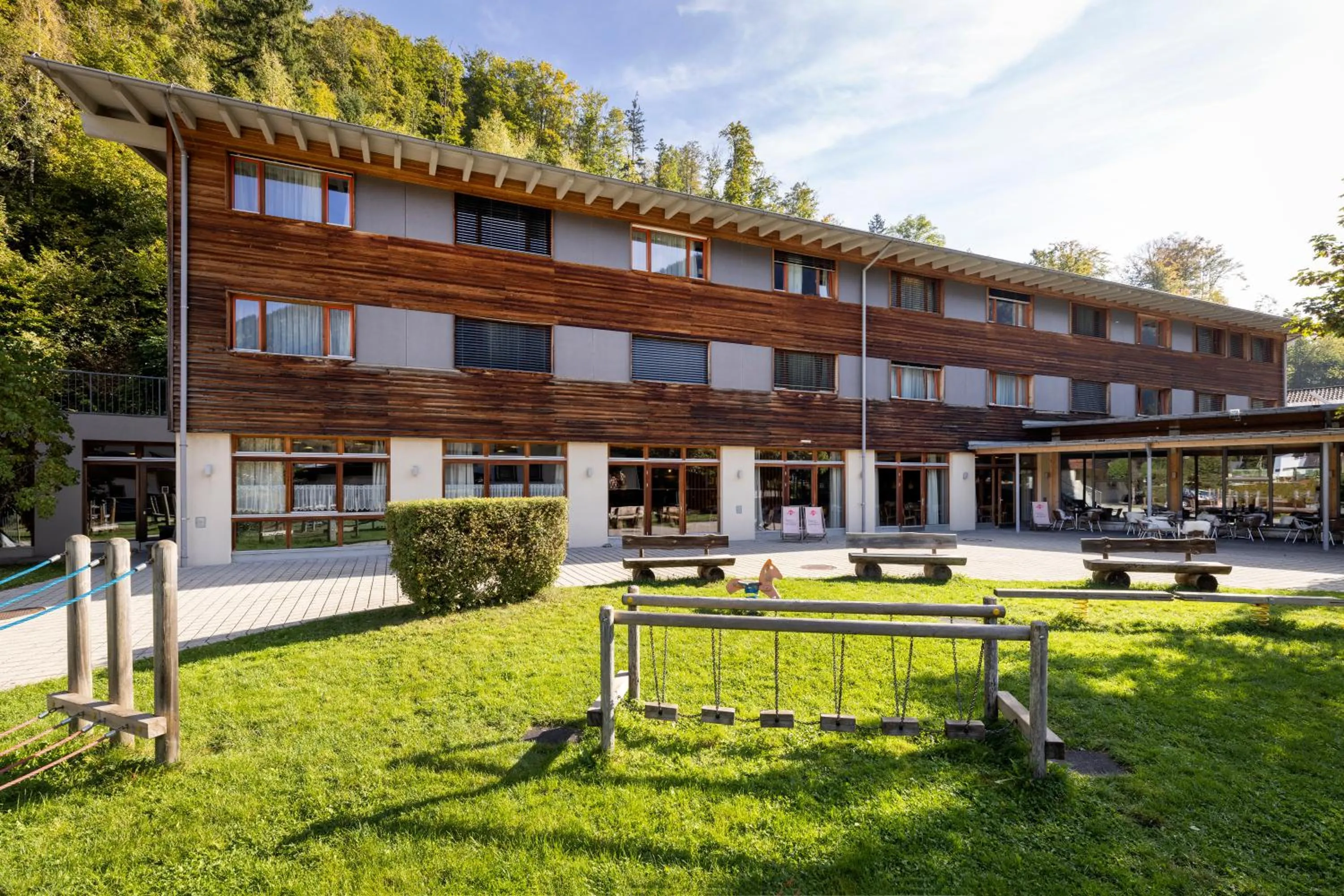 Property building in JUFA Hotel Montafon