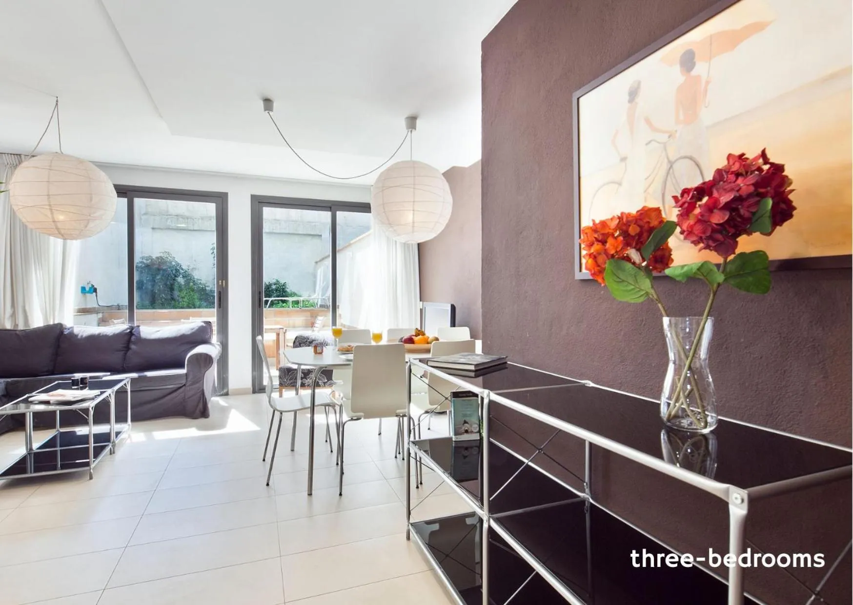 Living room in Inside Barcelona Apartments Sants