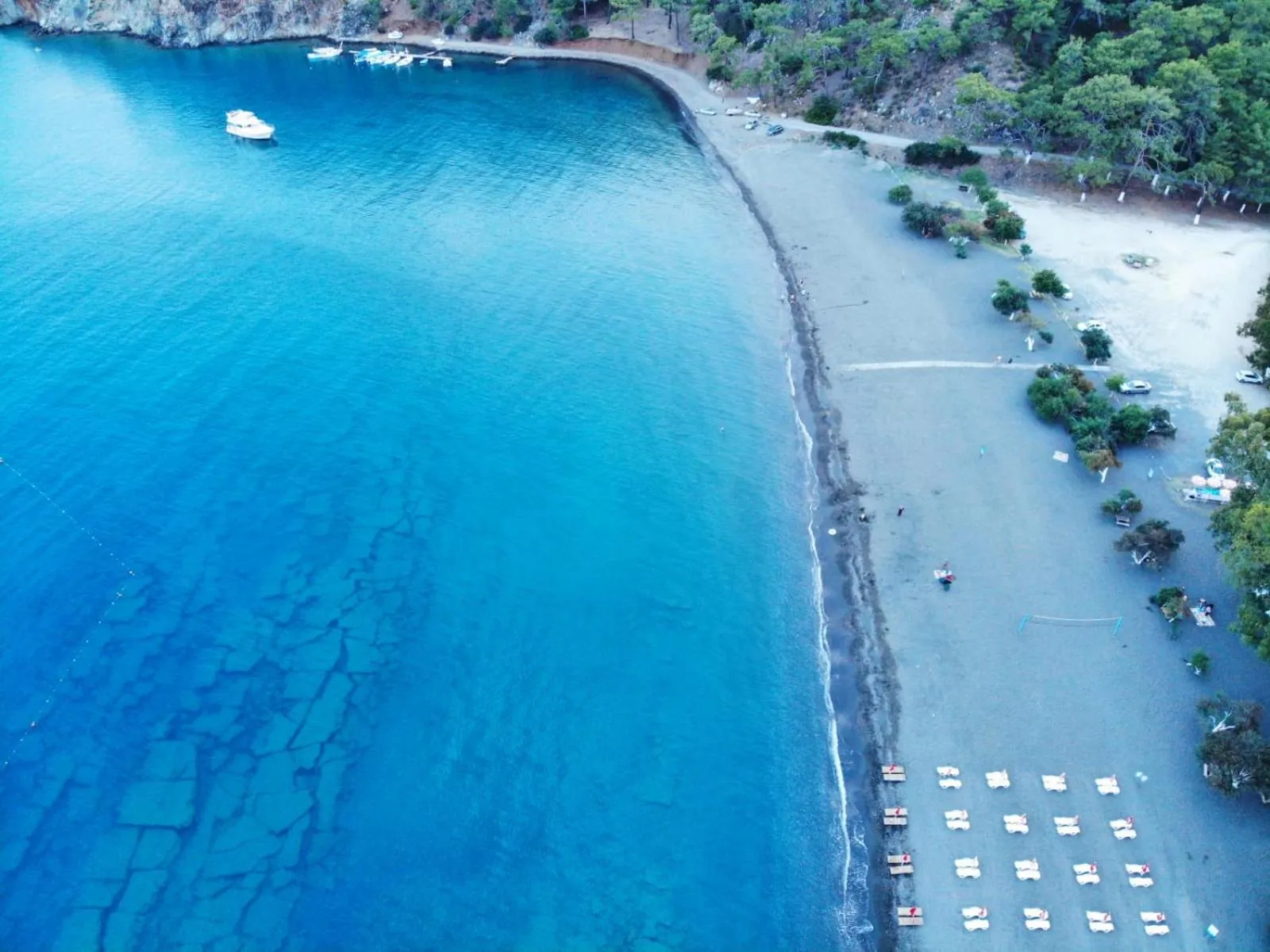 Beach in Bucak Apart Hotel Göcek & Beach