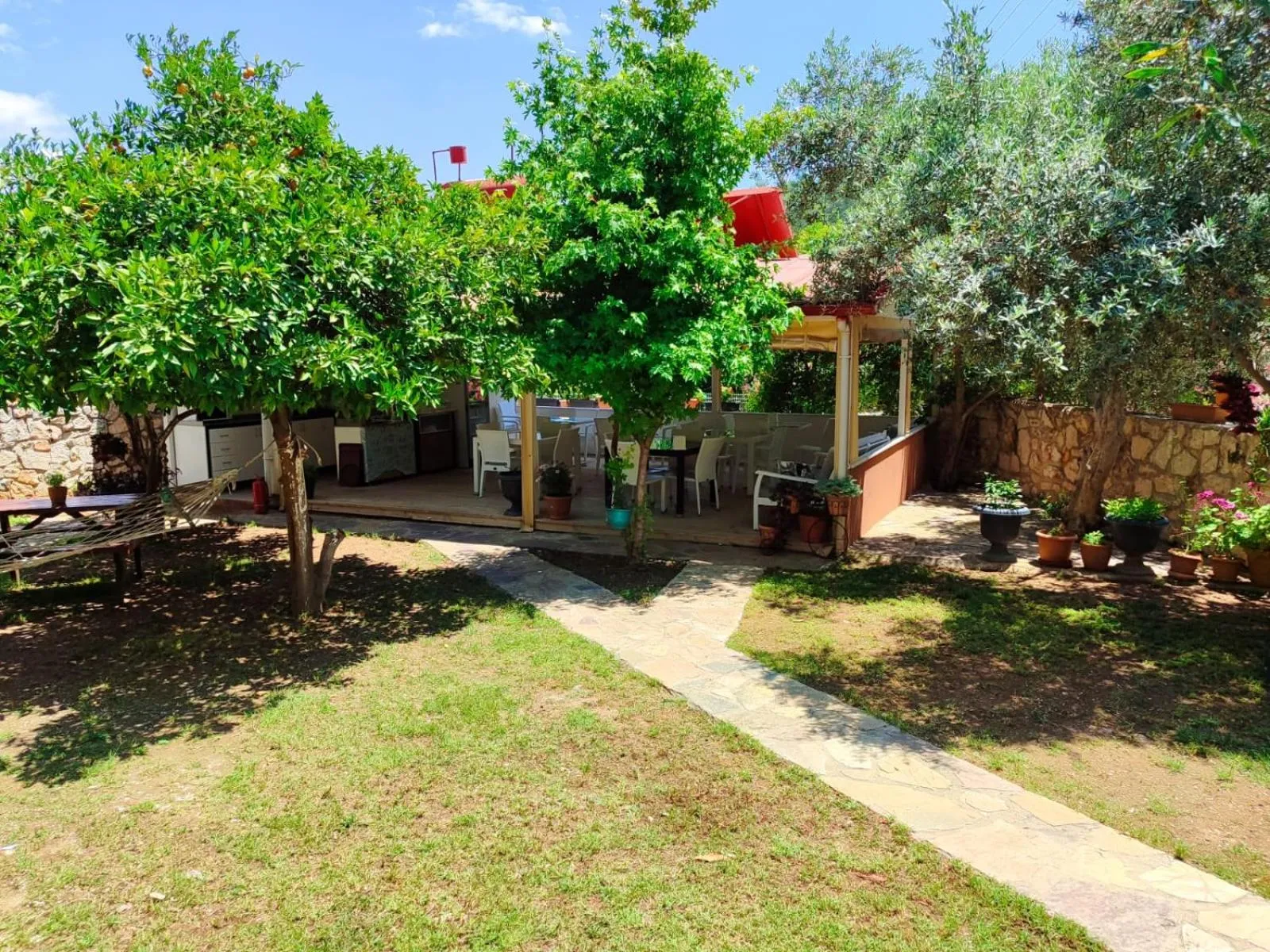 Garden in Bucak Apart Hotel Göcek & Beach