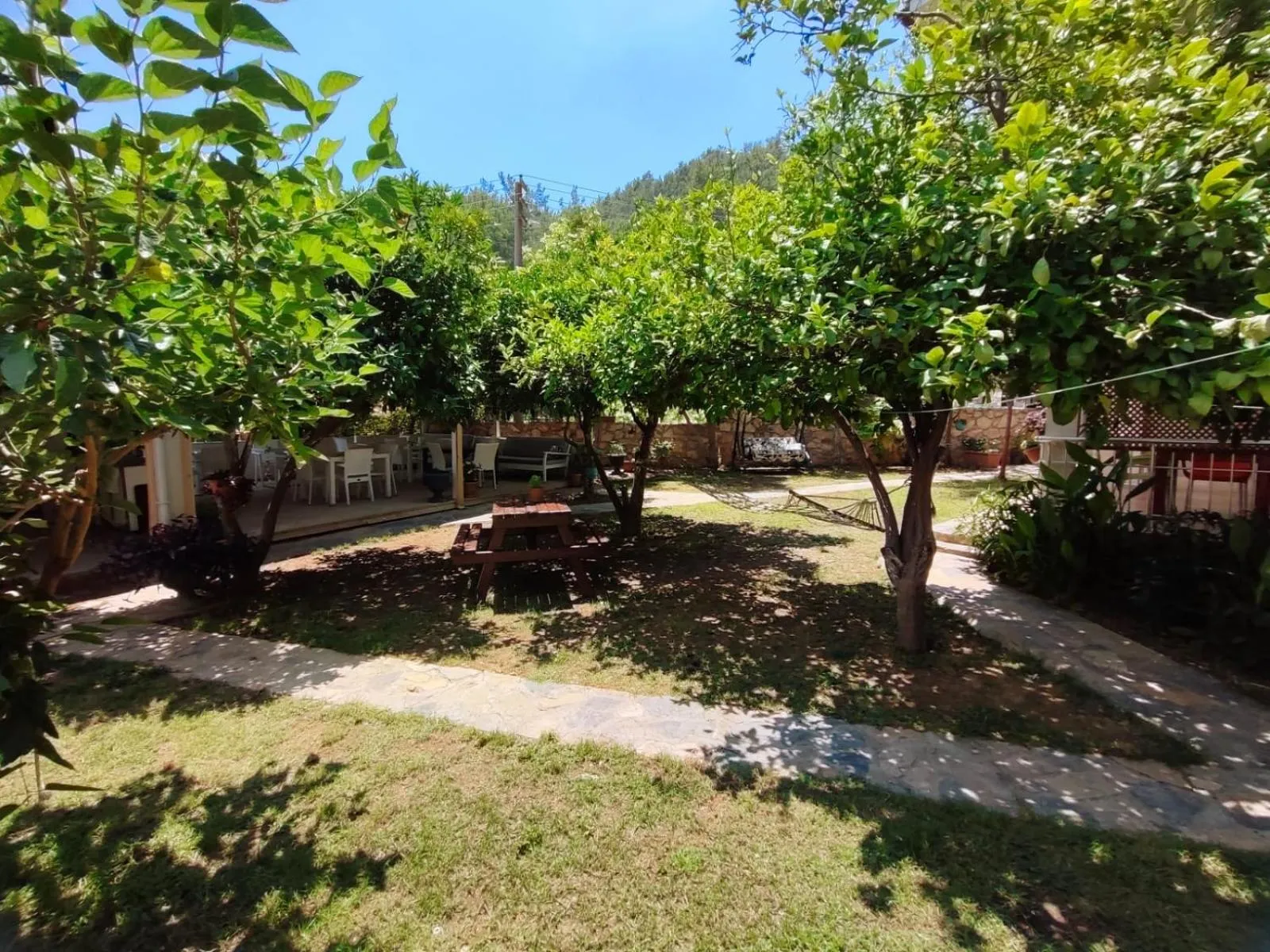 Garden in Bucak Apart Hotel Göcek & Beach