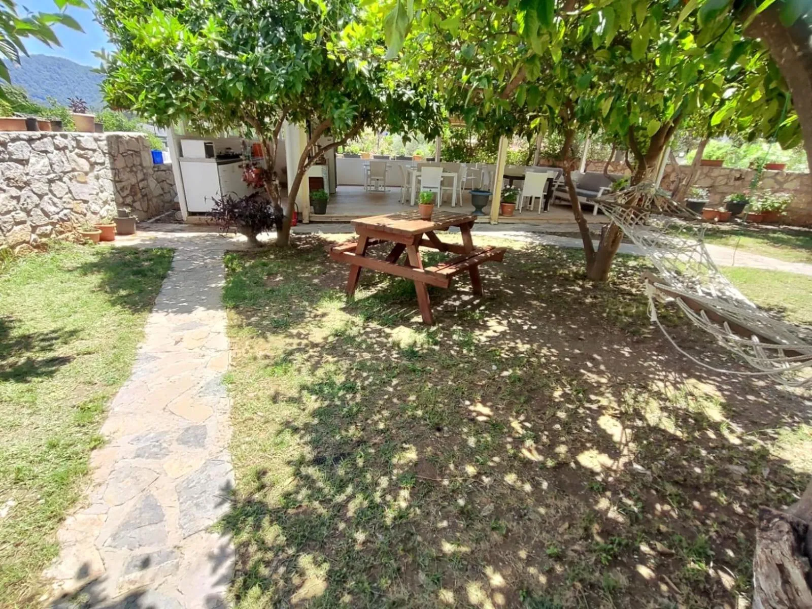 Garden in Bucak Apart Hotel Göcek & Beach