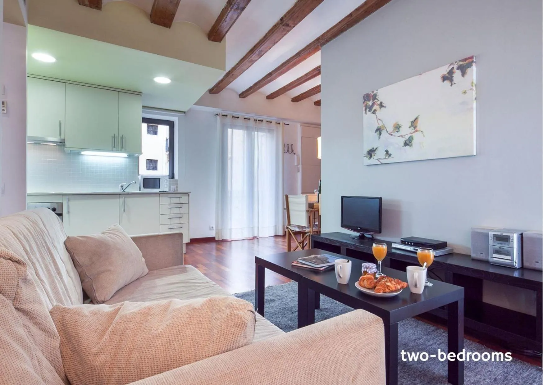 Kitchen or kitchenette in Inside Barcelona Apartments Esparteria