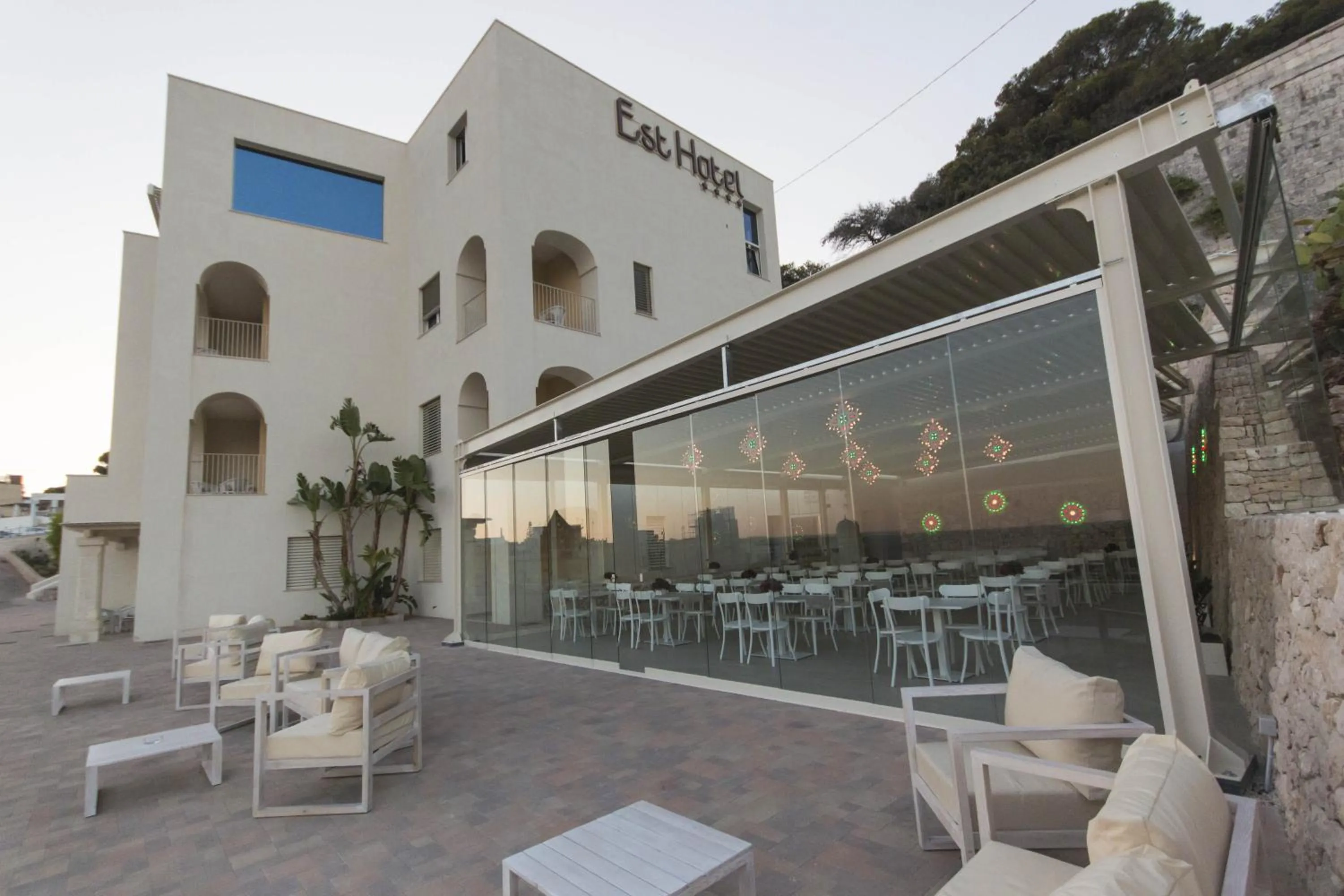 Patio in Est hotel