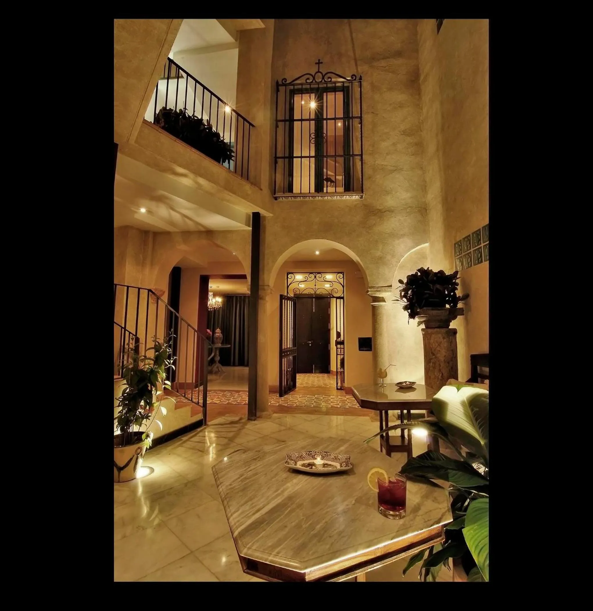 Patio in Hotel Conde de Cárdenas