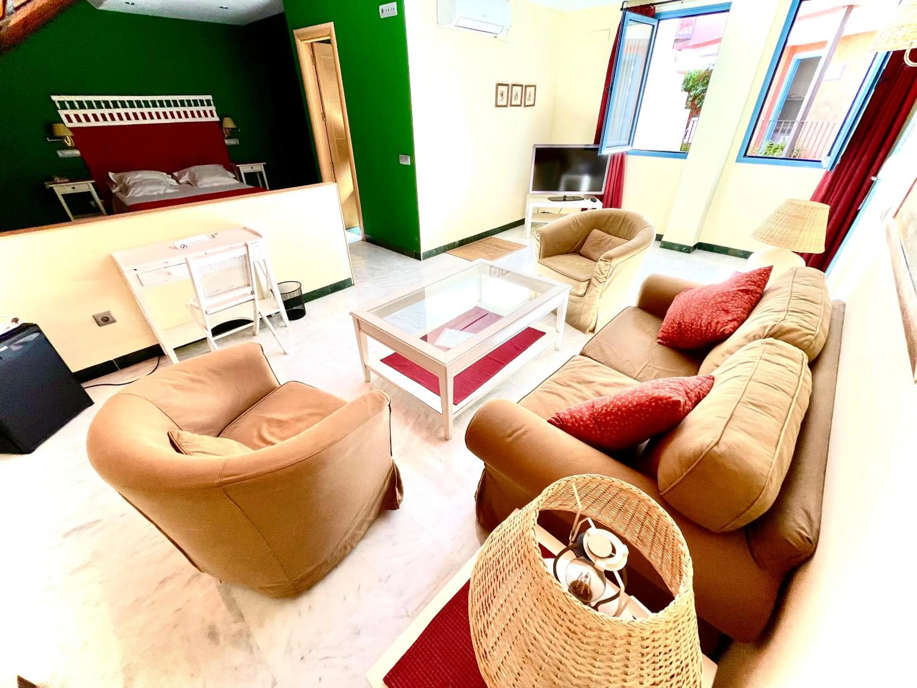 Living room in Hotel Conde de Cárdenas