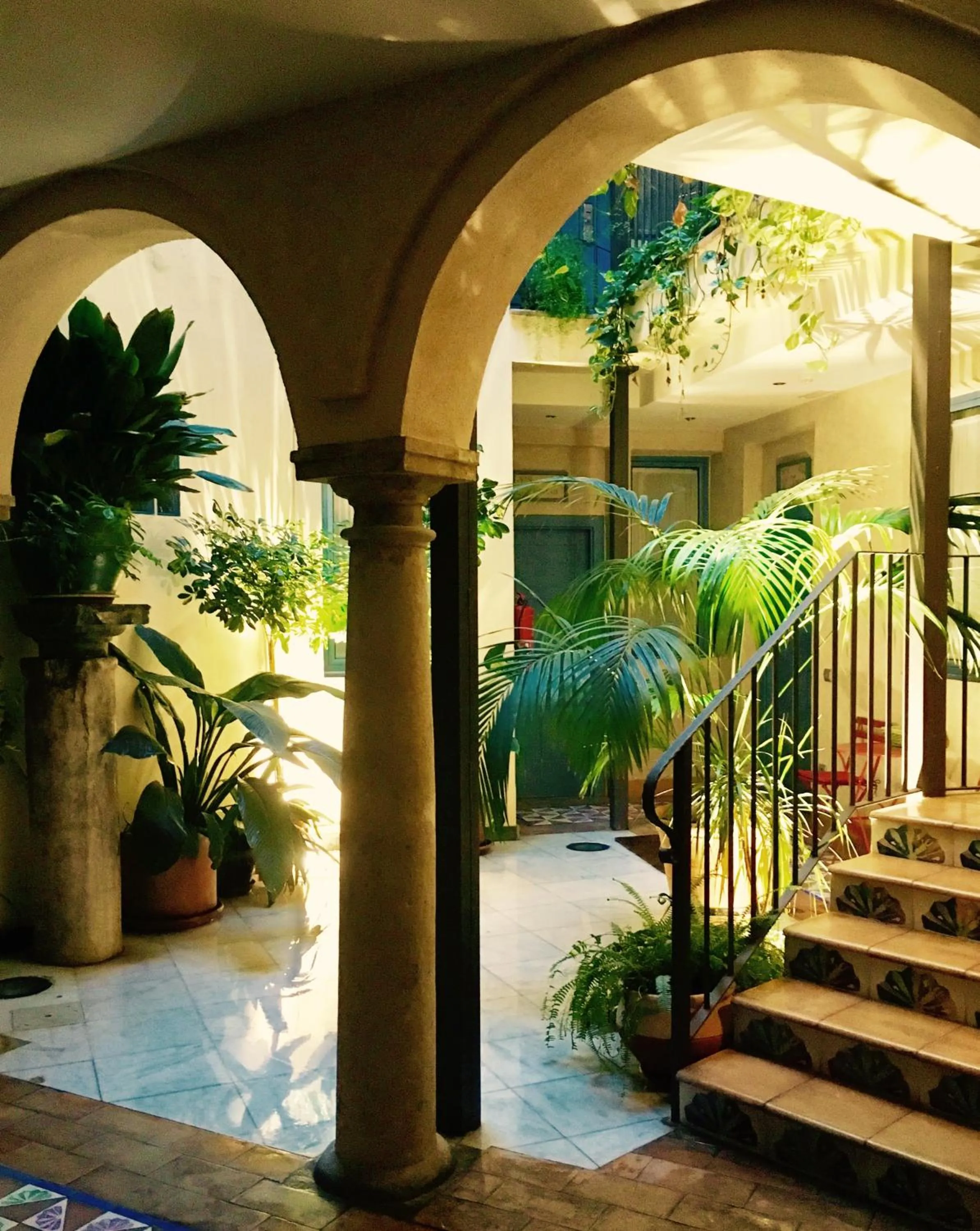 Patio in Hotel Conde de Cárdenas