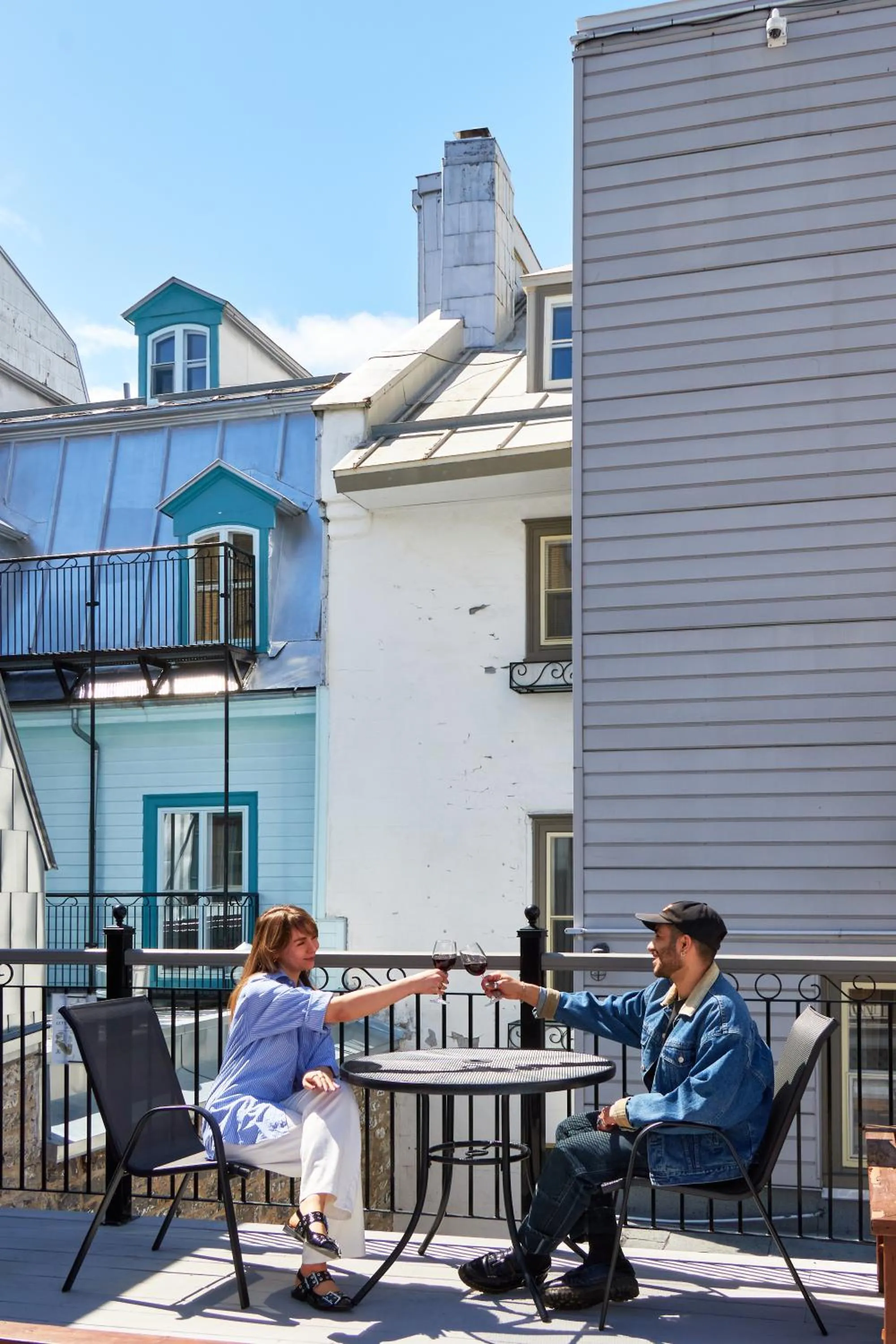 Balcony/Terrace in Hotel Manoir D'Auteuil - Par Aneyro