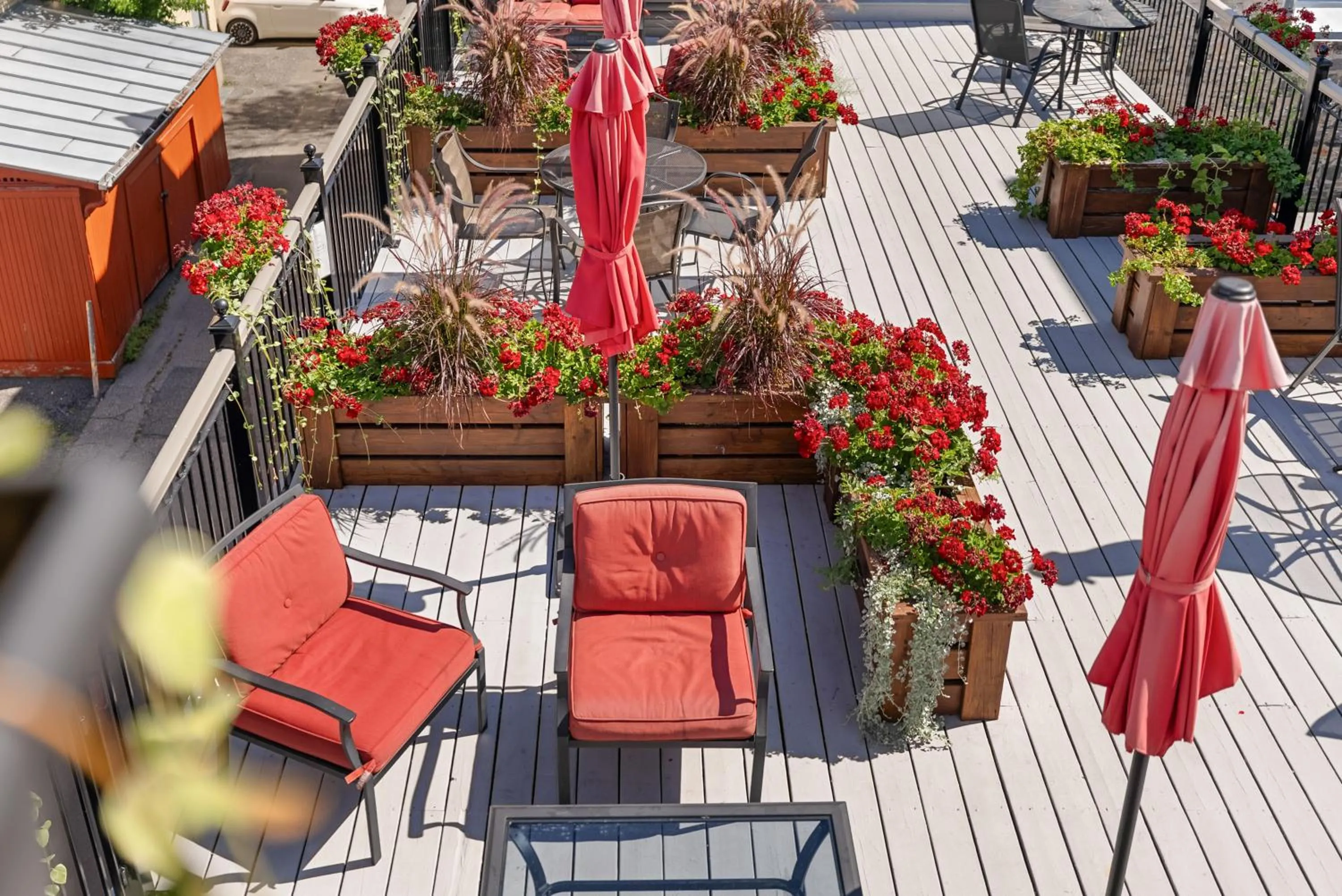 Balcony/Terrace in Hotel Manoir D'Auteuil - Par Aneyro
