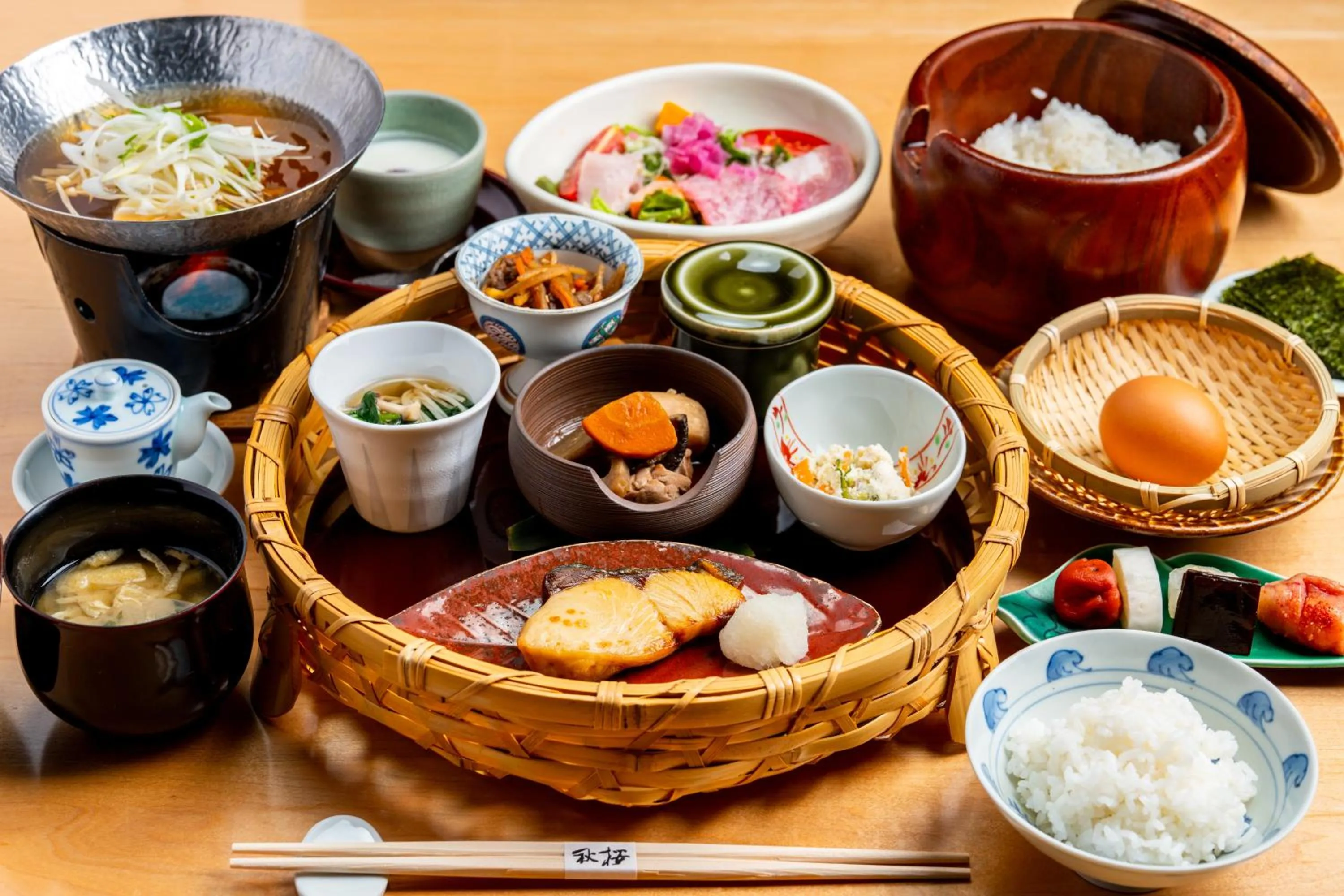 Breakfast in Yufuin Souan Kosumosu