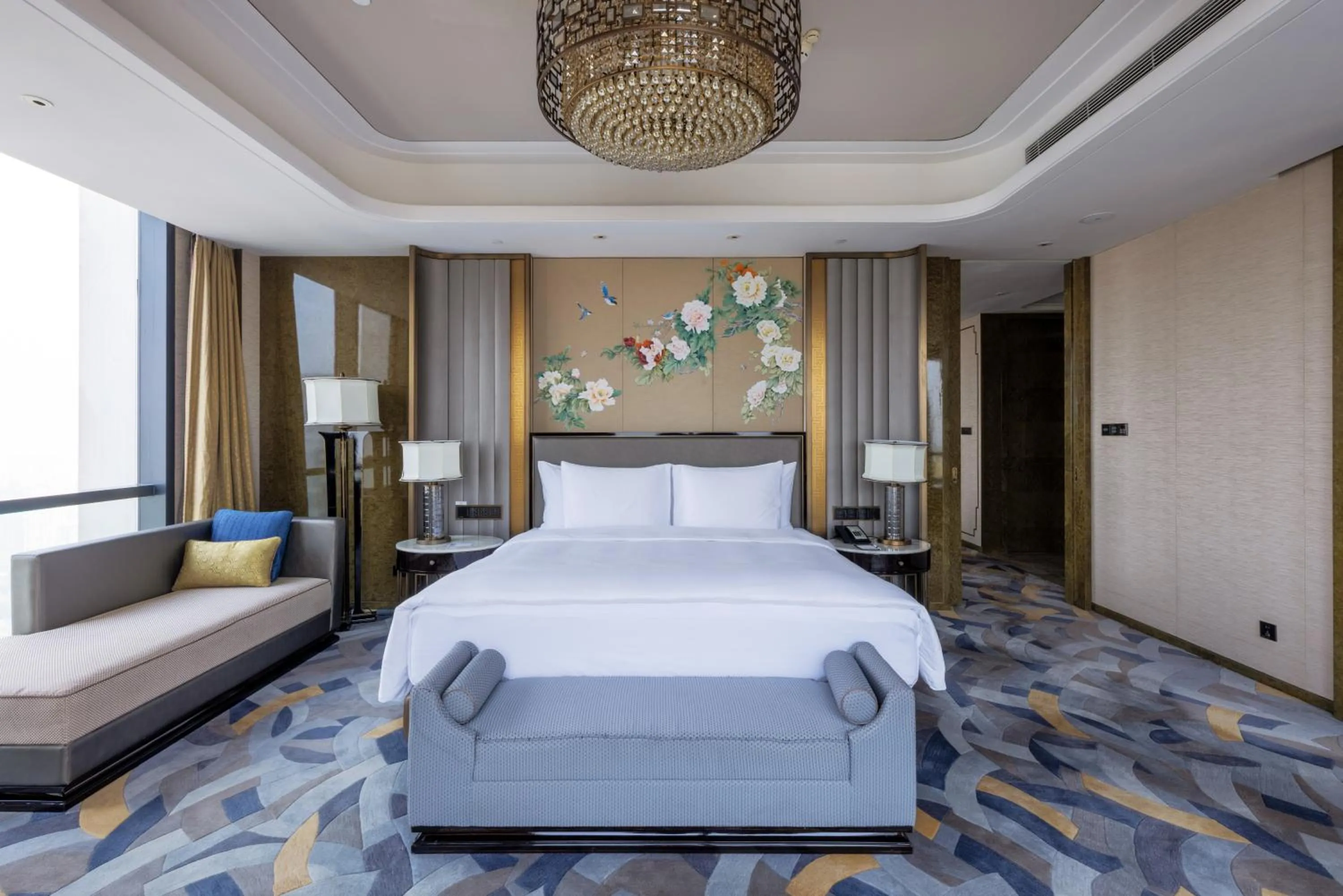 Bed in Wanda Vista Zhengzhou