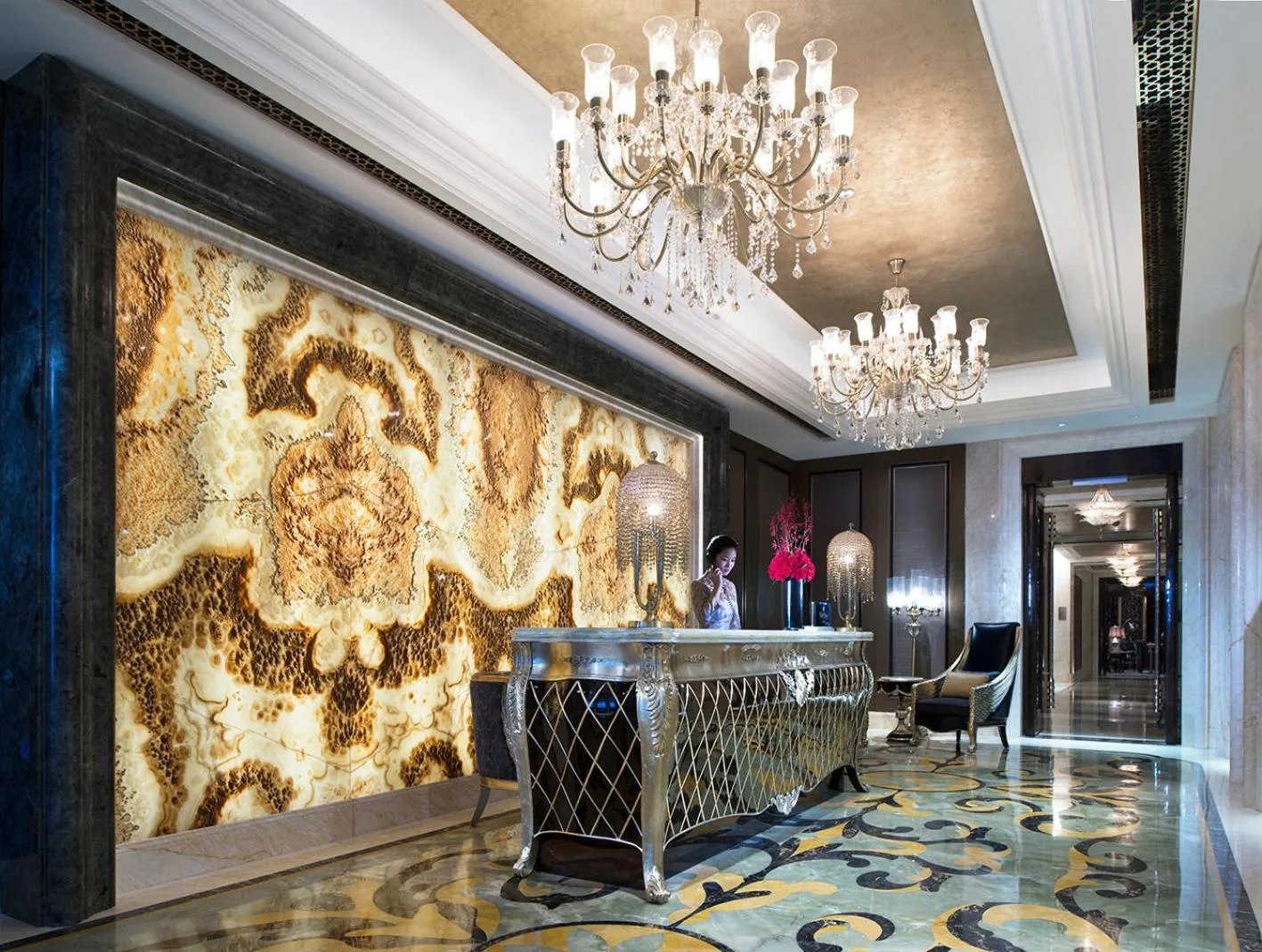 Lobby or reception in Wanda Vista Zhengzhou