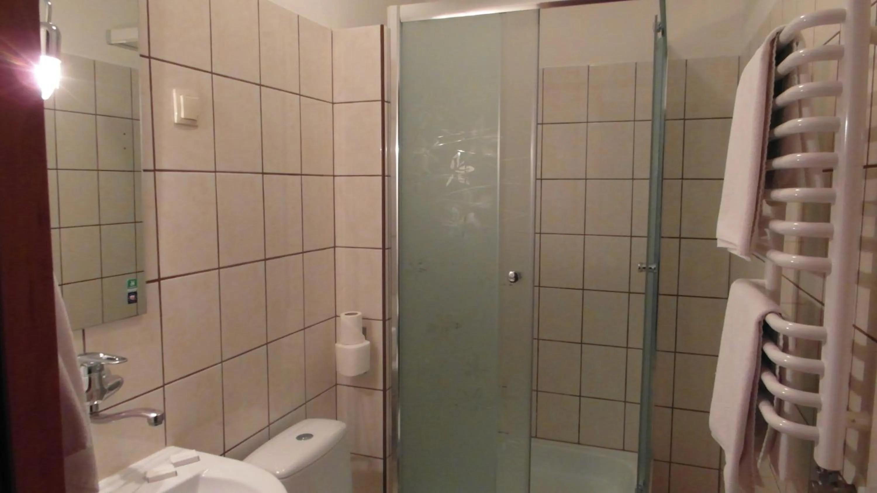 Bathroom in Hotel Julianów