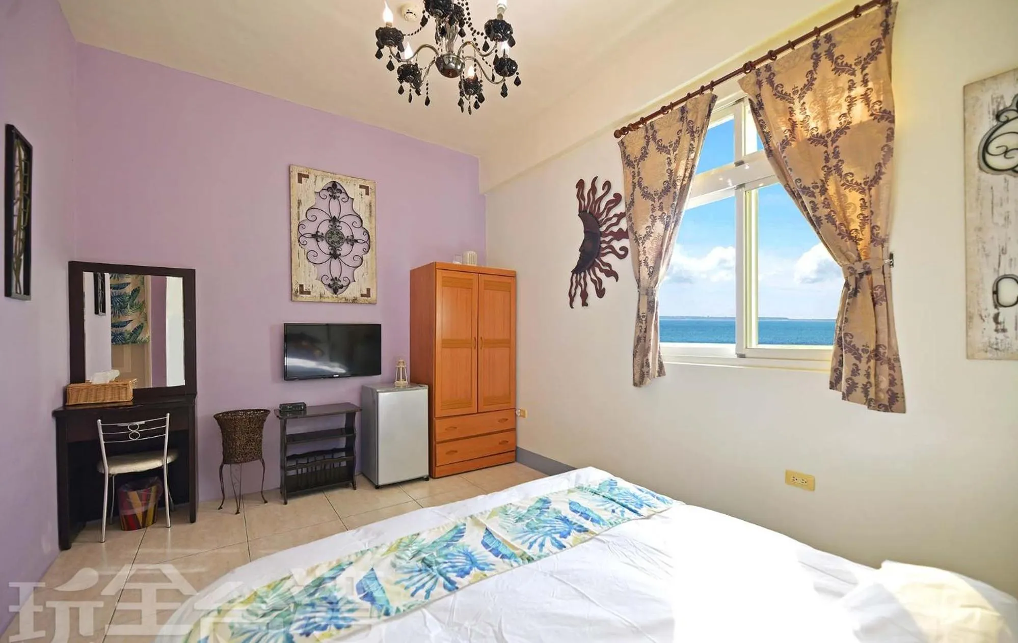 TV and multimedia, Bed in Yan Hai De Dai B&B