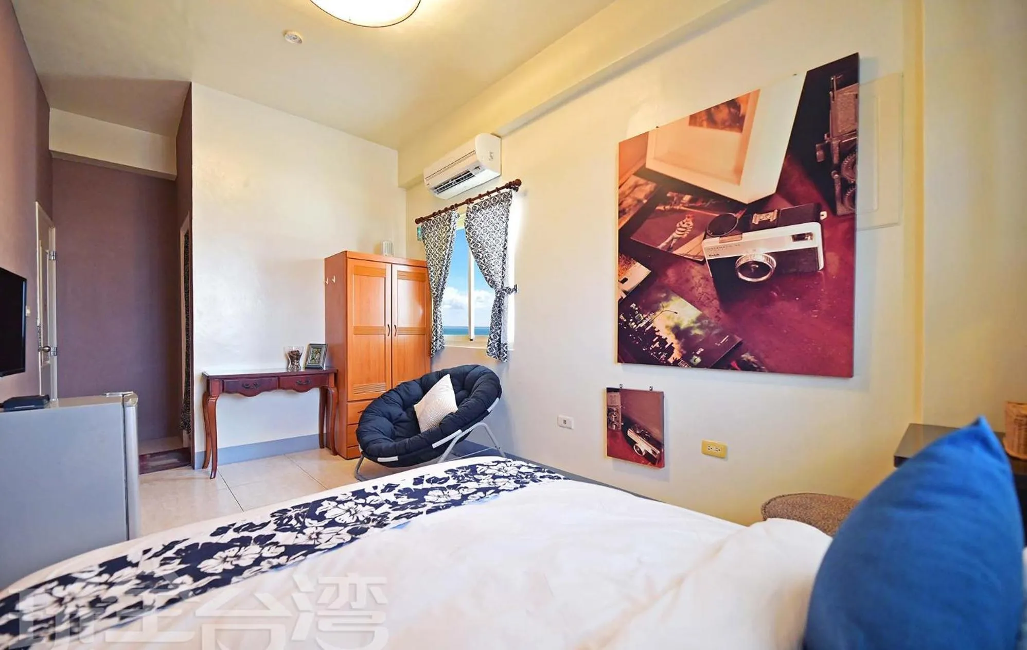 TV and multimedia, Bed in Yan Hai De Dai B&B