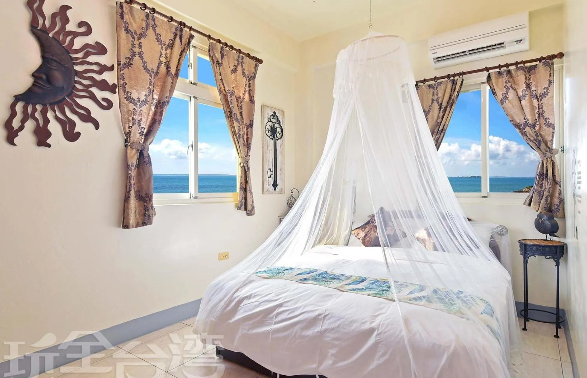 Bed in Yan Hai De Dai B&B