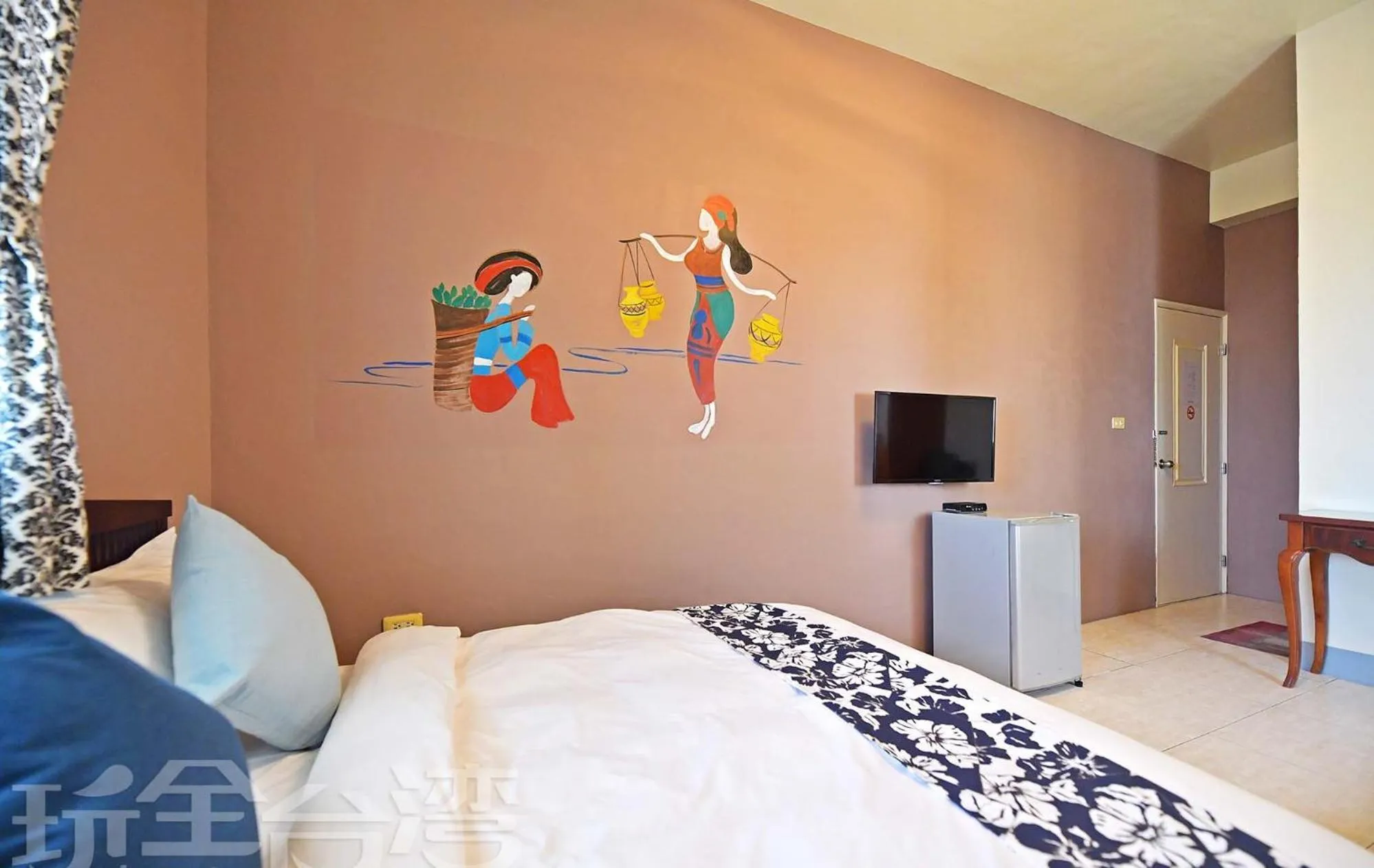 TV and multimedia, Bed in Yan Hai De Dai B&B