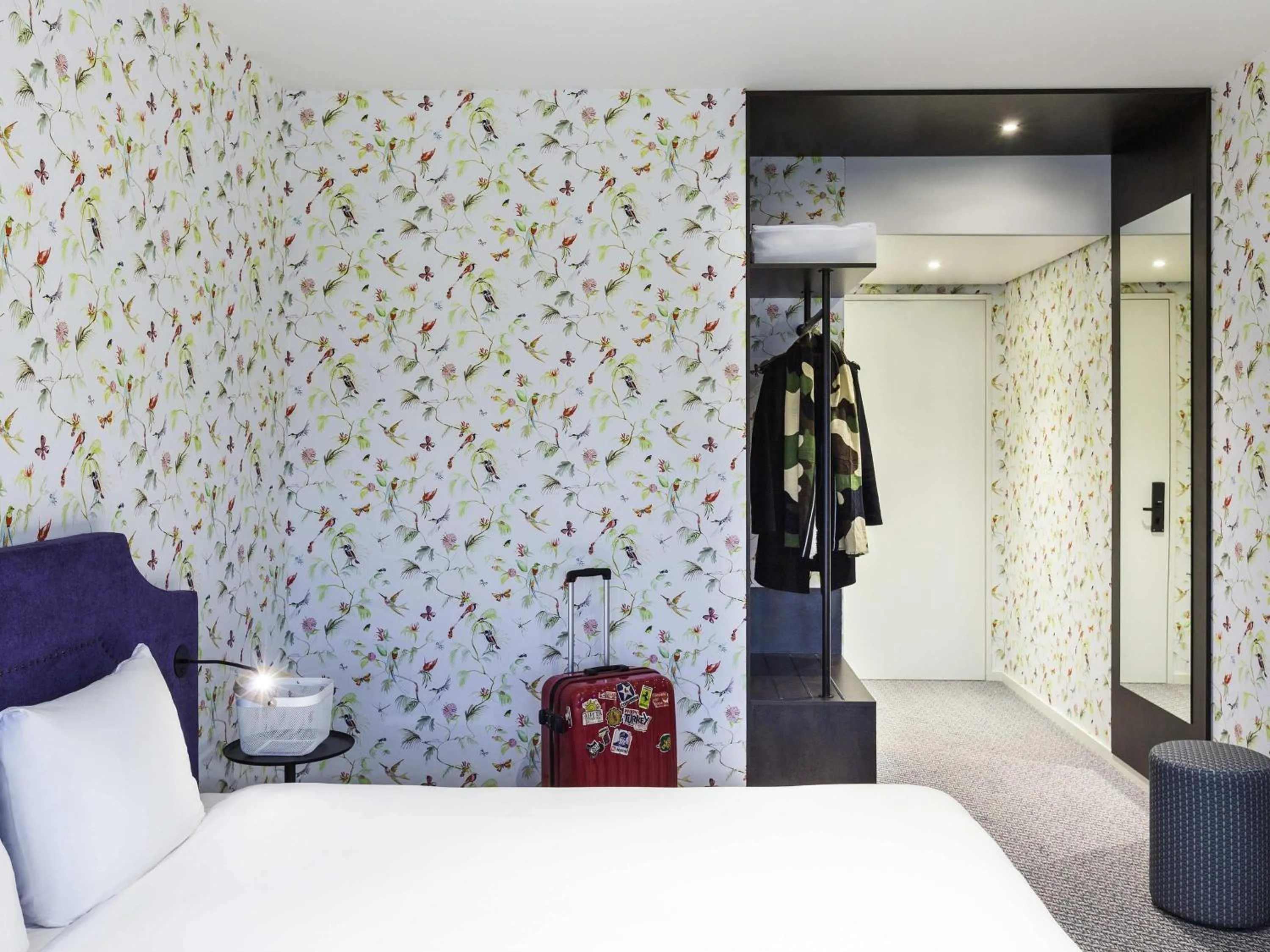 Bedroom, Bed in ibis Styles Amsterdam Airport