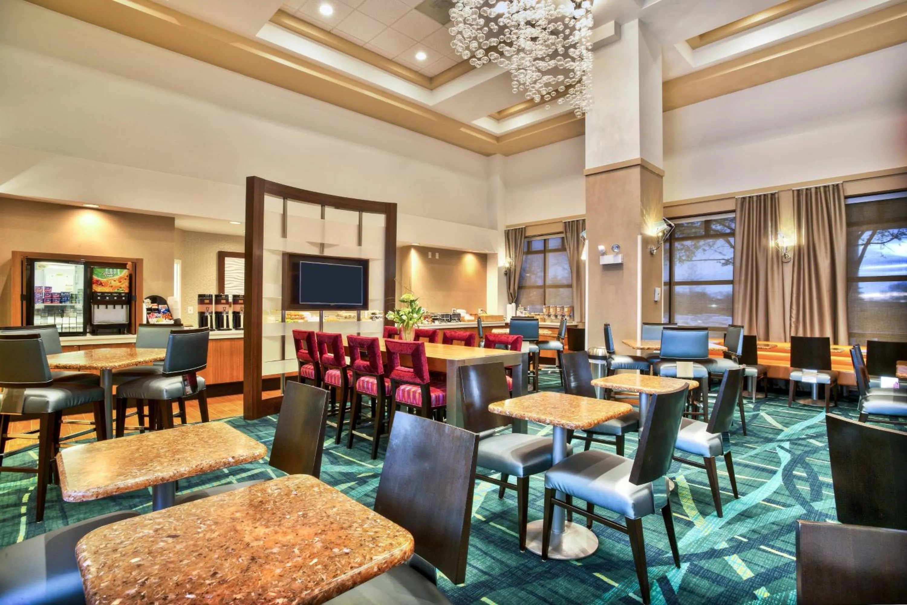 Lobby or reception in SpringHill Suites by Marriott Chicago Naperville Warrenville