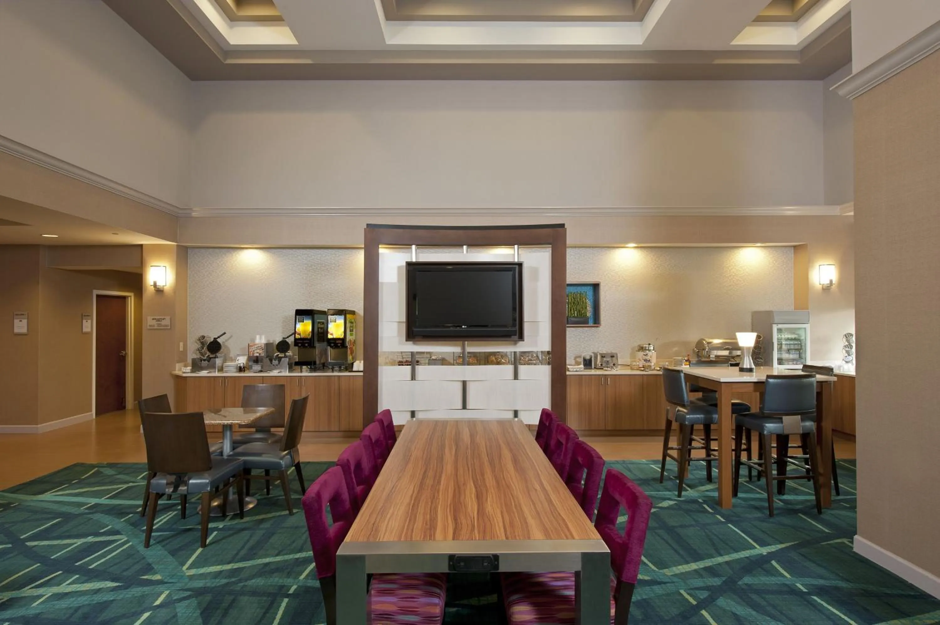 Lobby or reception in SpringHill Suites by Marriott Chicago Naperville Warrenville