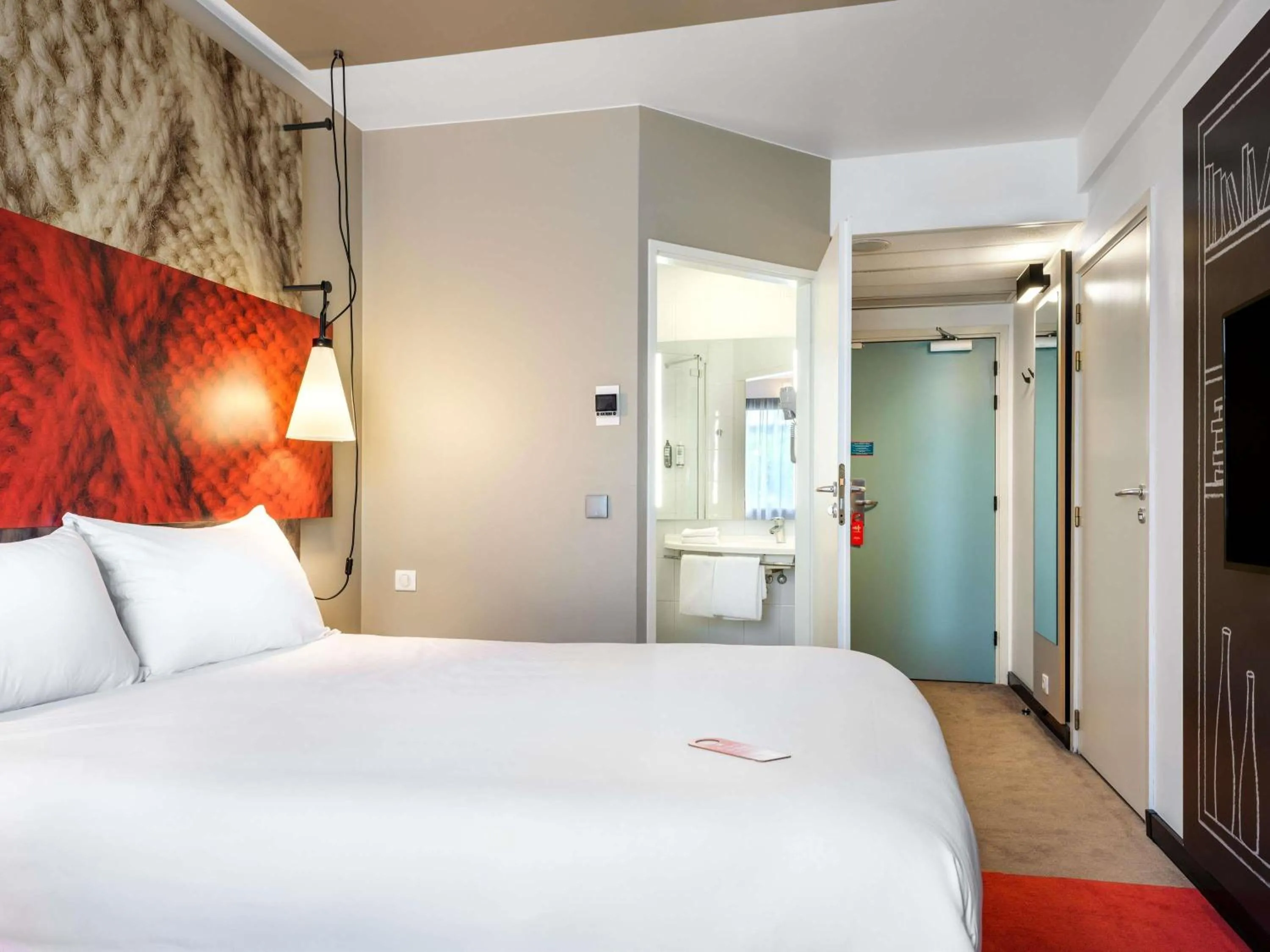 Bedroom, Bed in Hotel Ibis Krakow Centrum