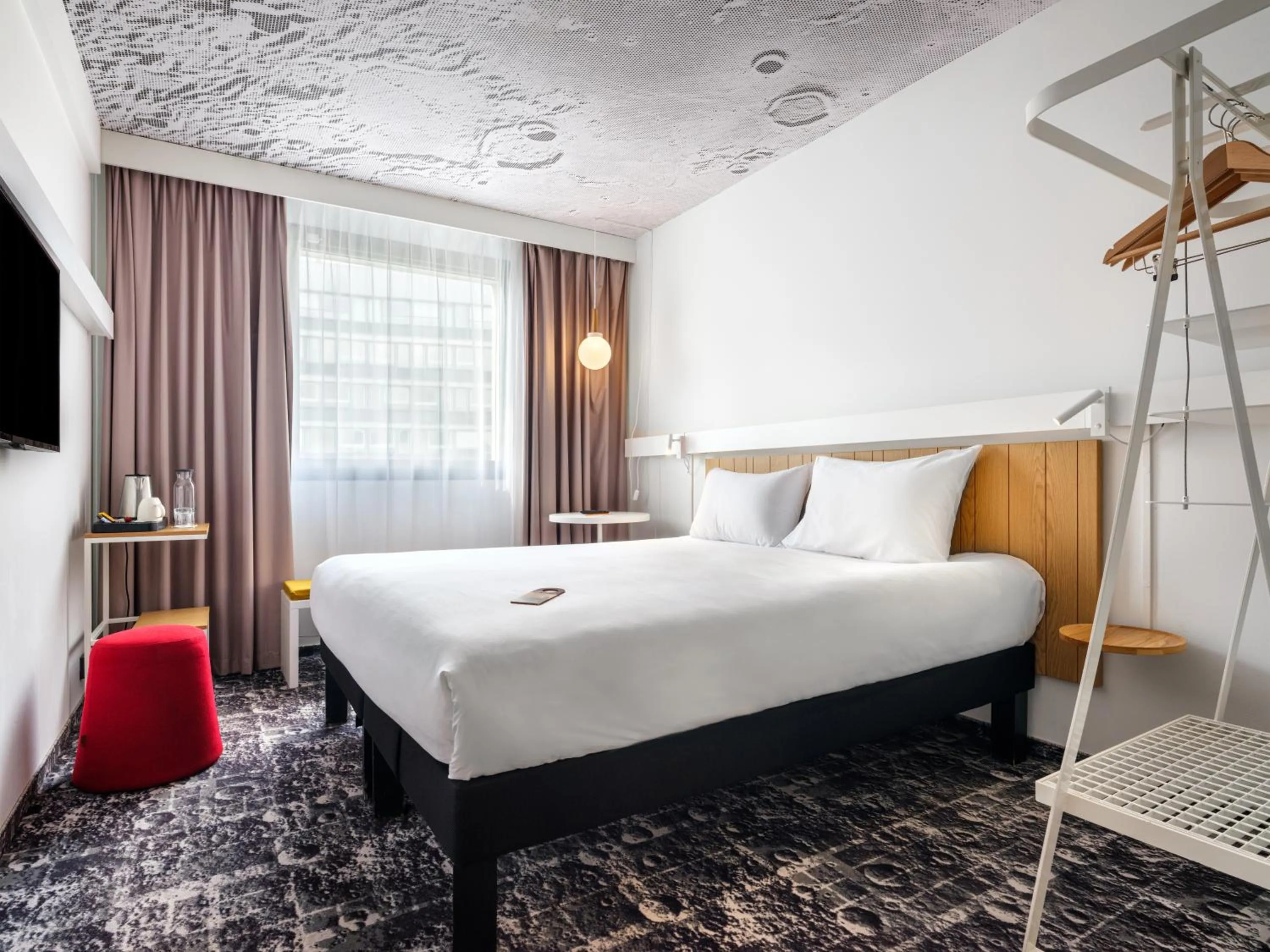 Bed in Hotel Ibis Krakow Centrum