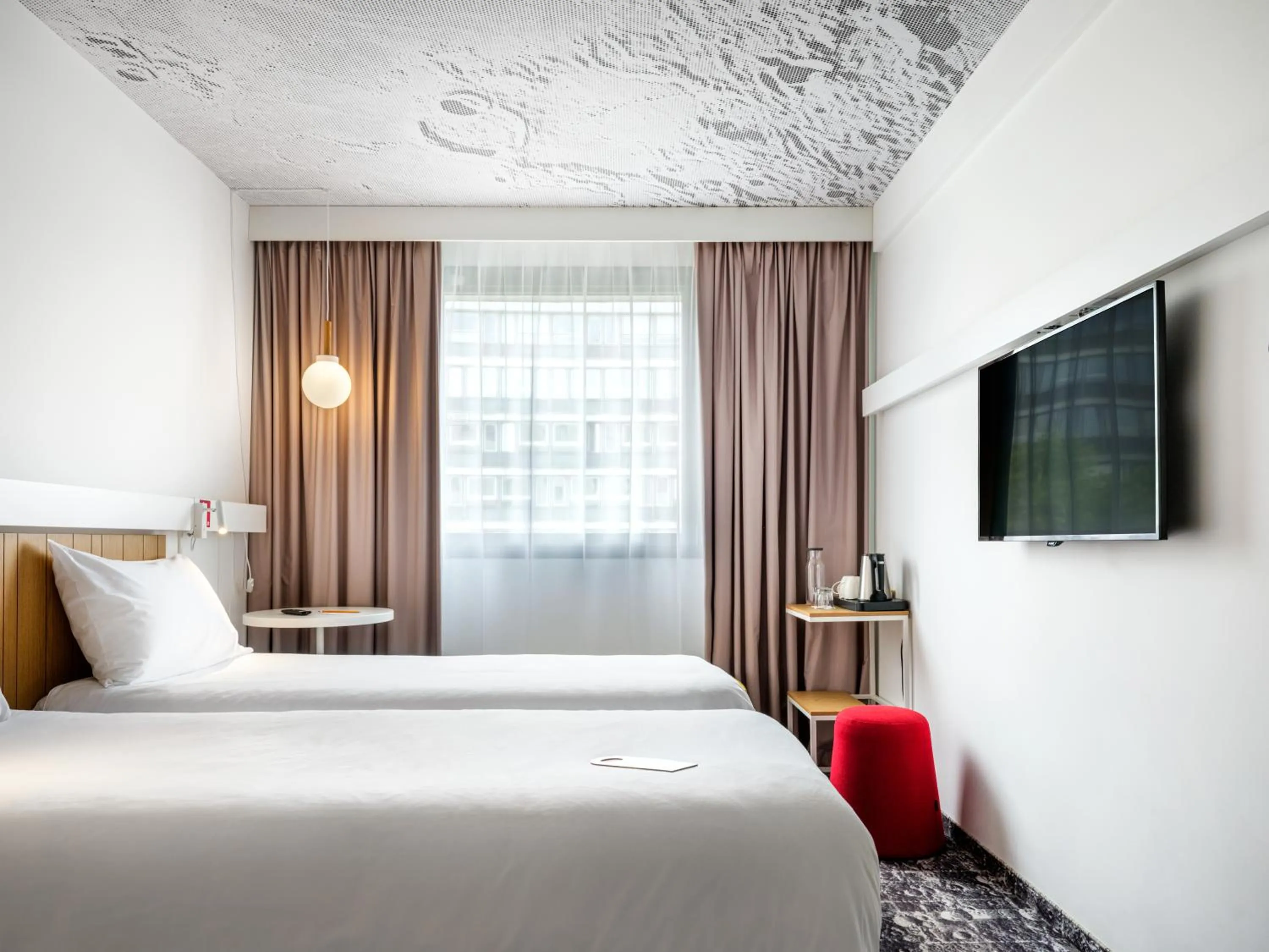 Bed in Hotel Ibis Krakow Centrum