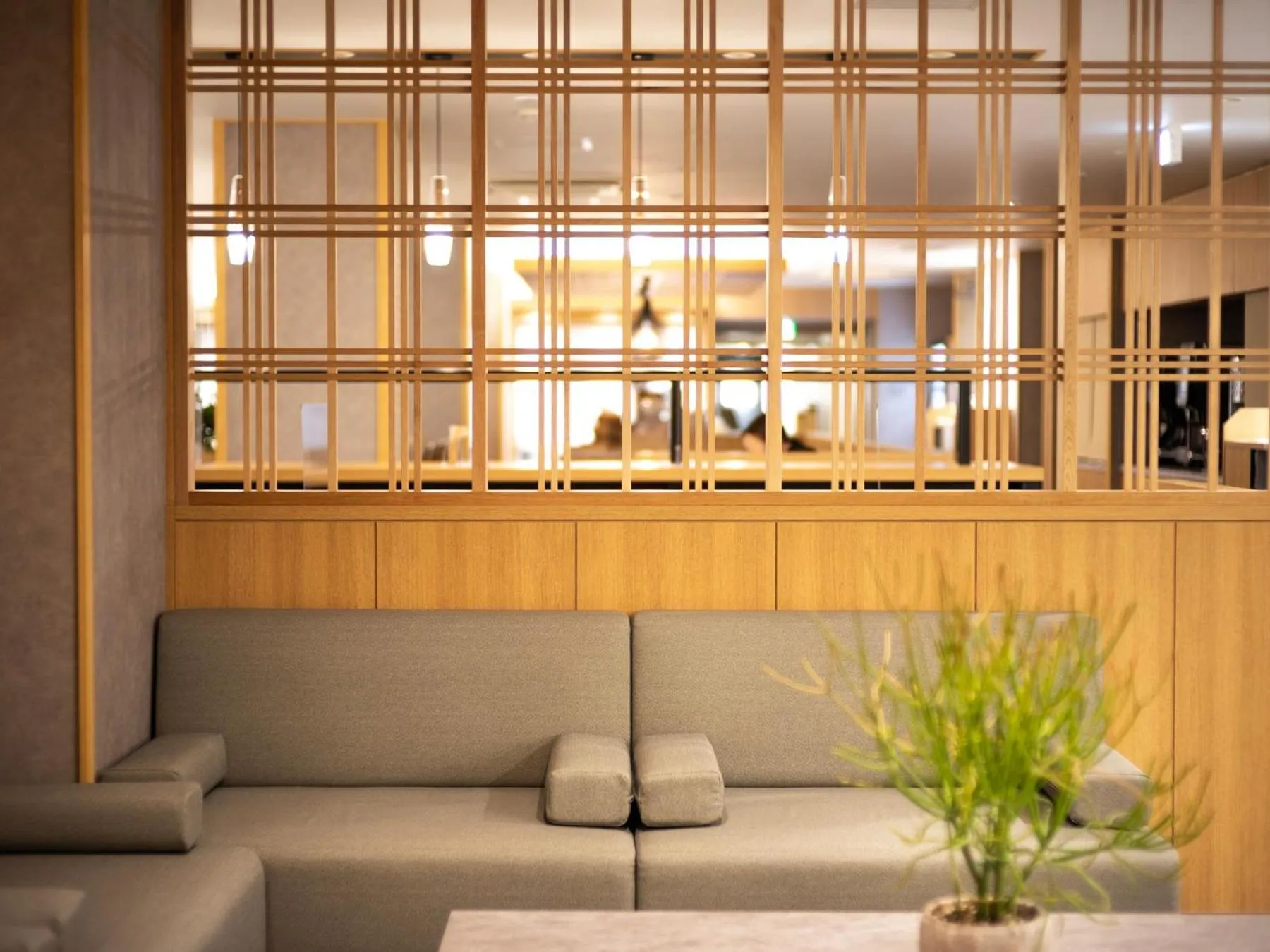 Lobby or reception in Super Hotel Yamaguchi Yuda Onsen