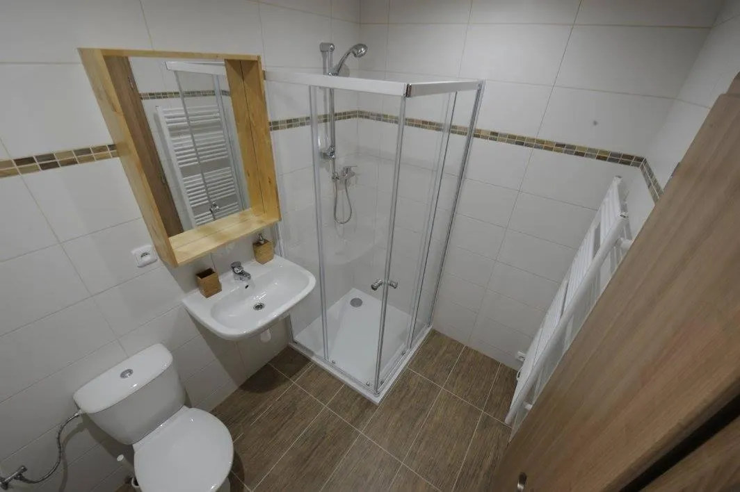 Bathroom in Apartmány na kolonádě
