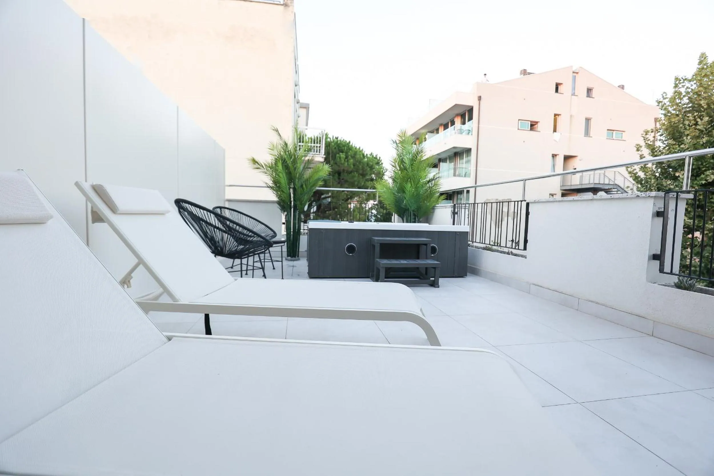 Patio in Hotel Cenisio