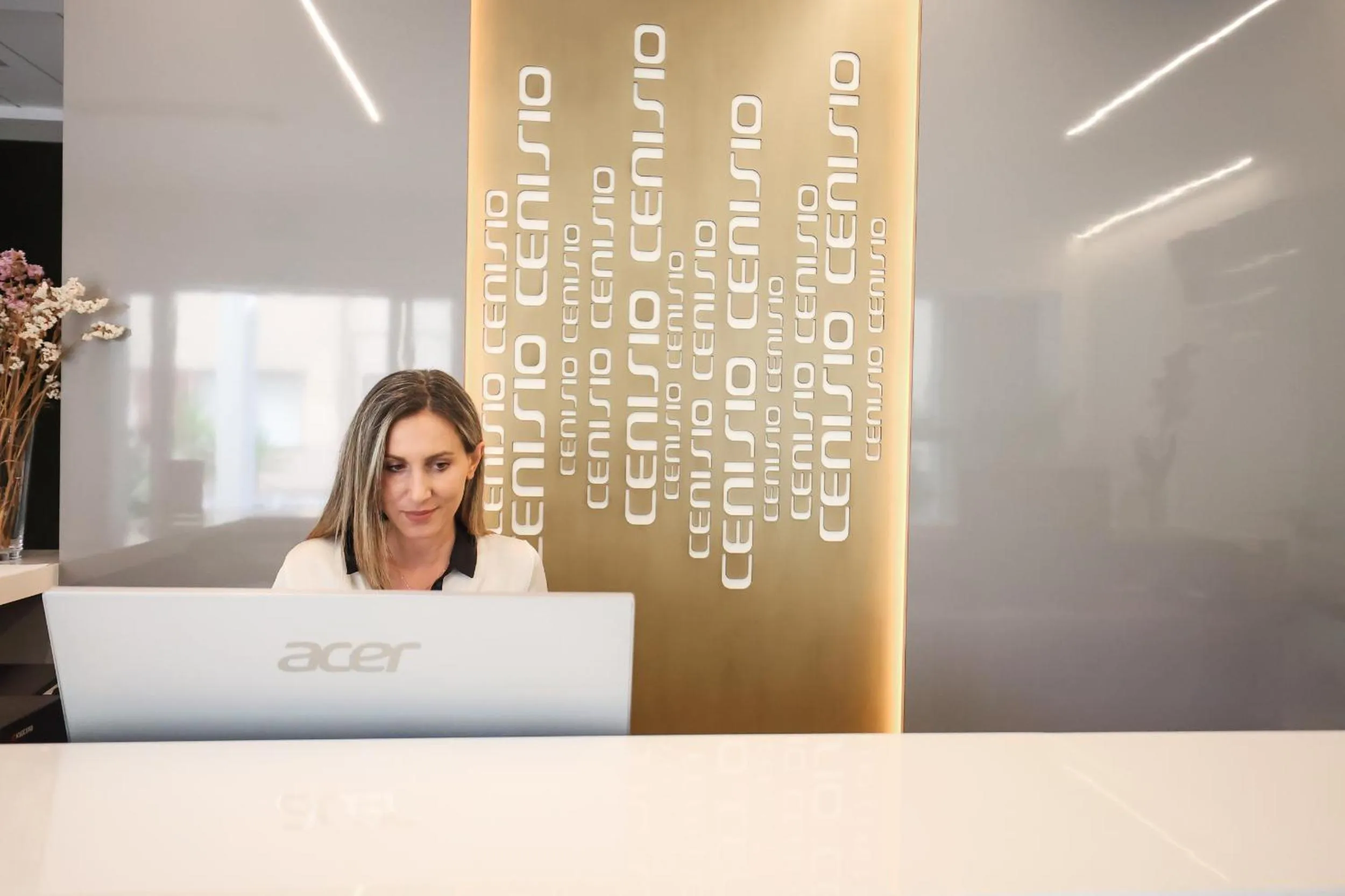 Lobby or reception in Hotel Cenisio