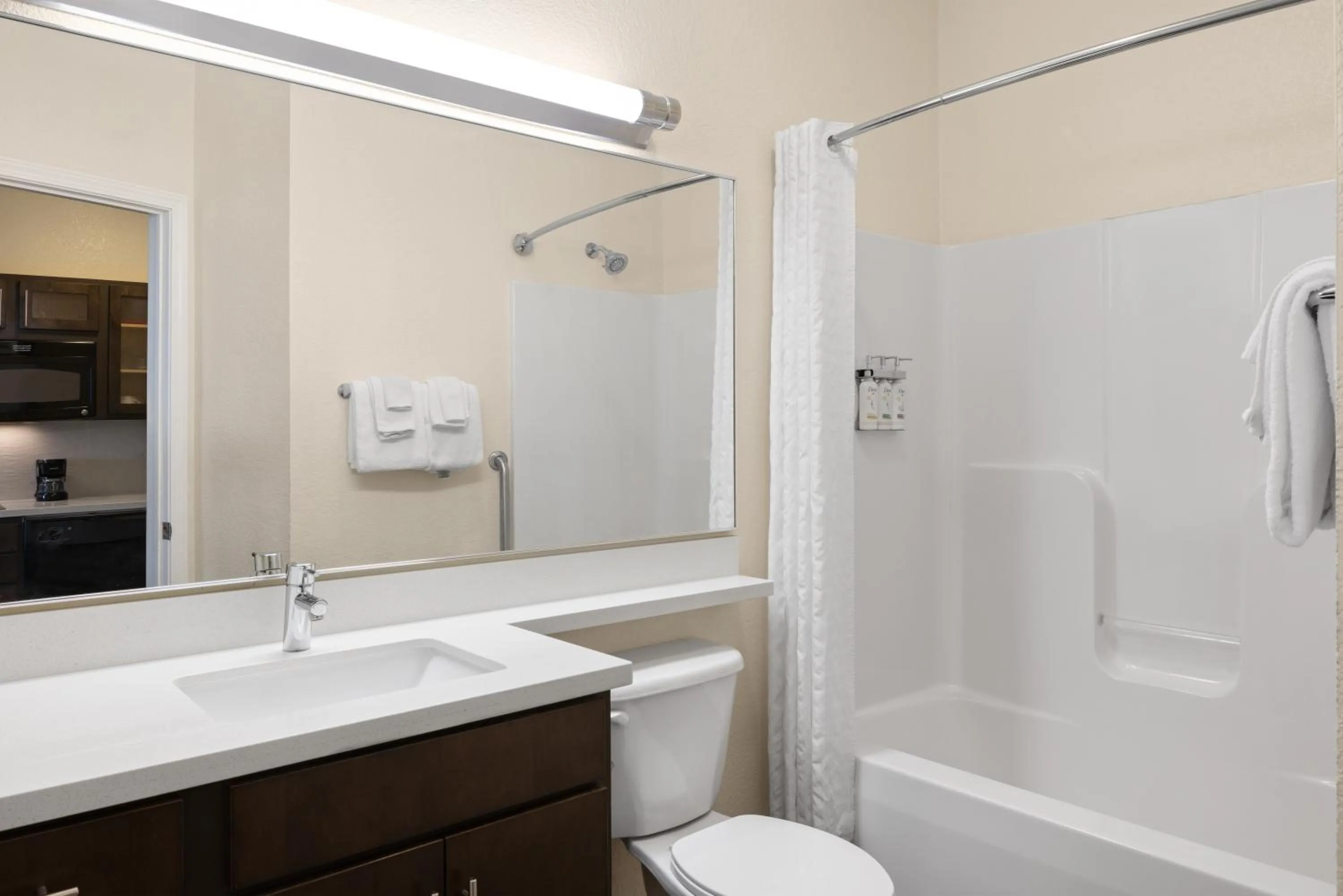 Bathroom in Candlewood Suites Bismarck