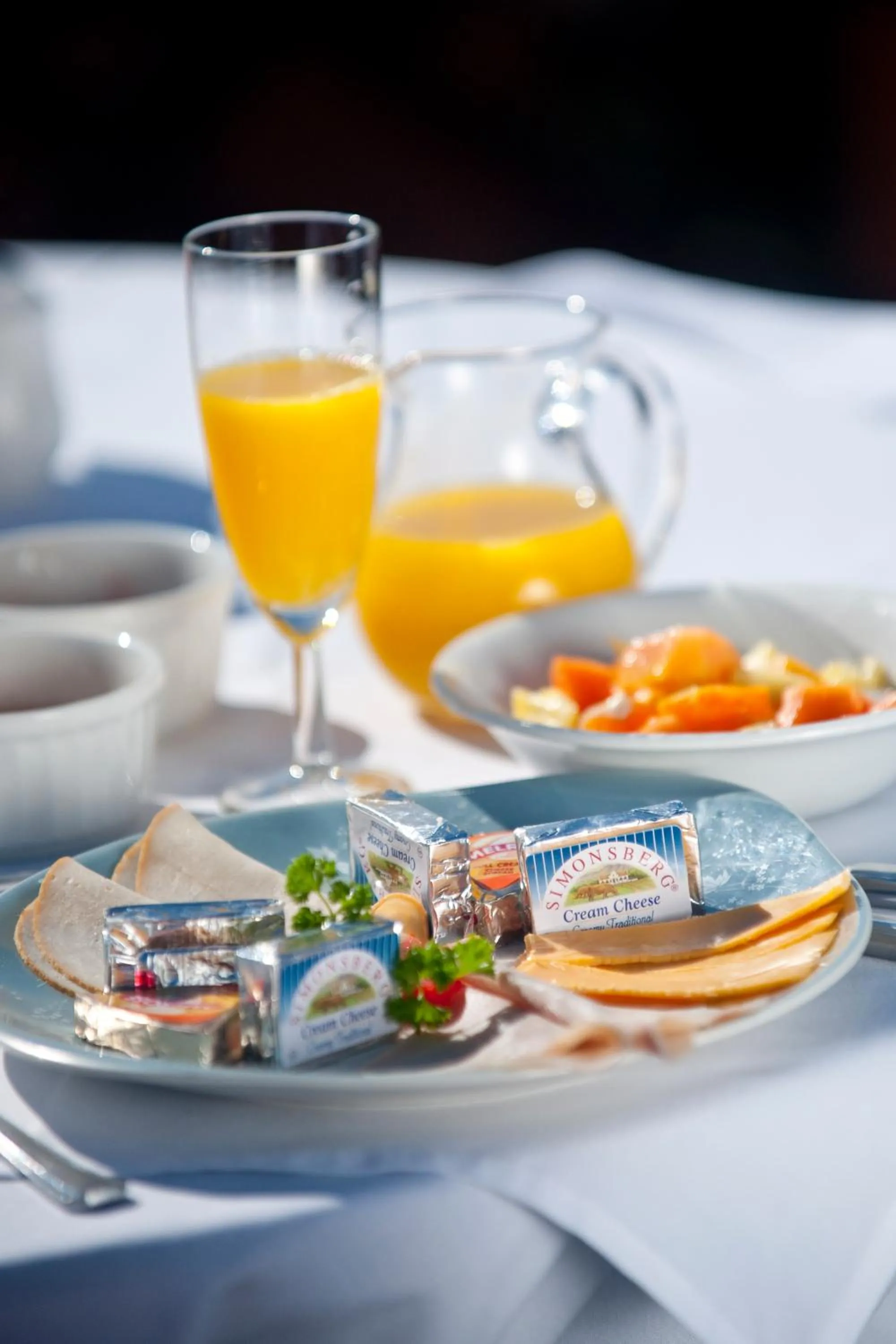 Breakfast in Dolphins' Playground Beachfront B&B