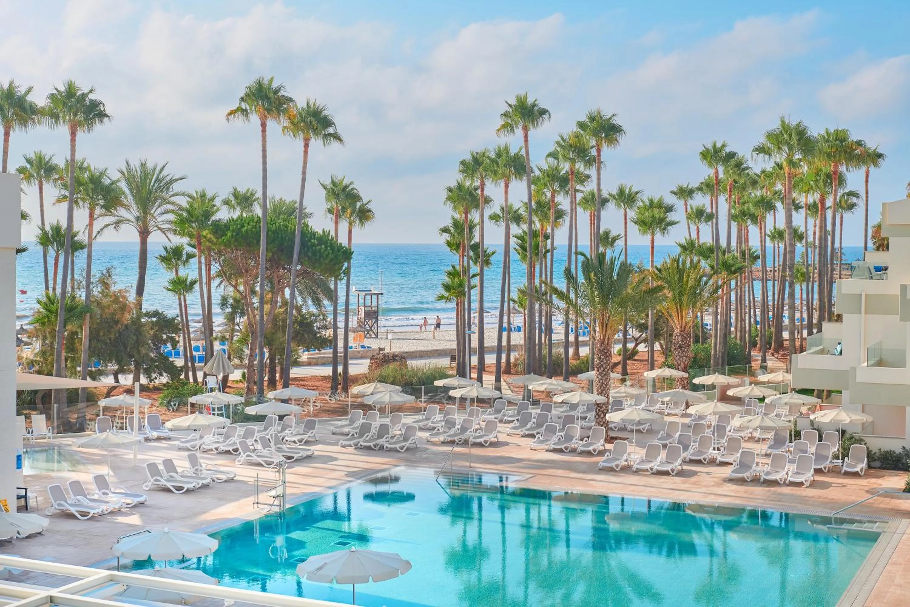 Beach in Hipotels Mediterraneo Club