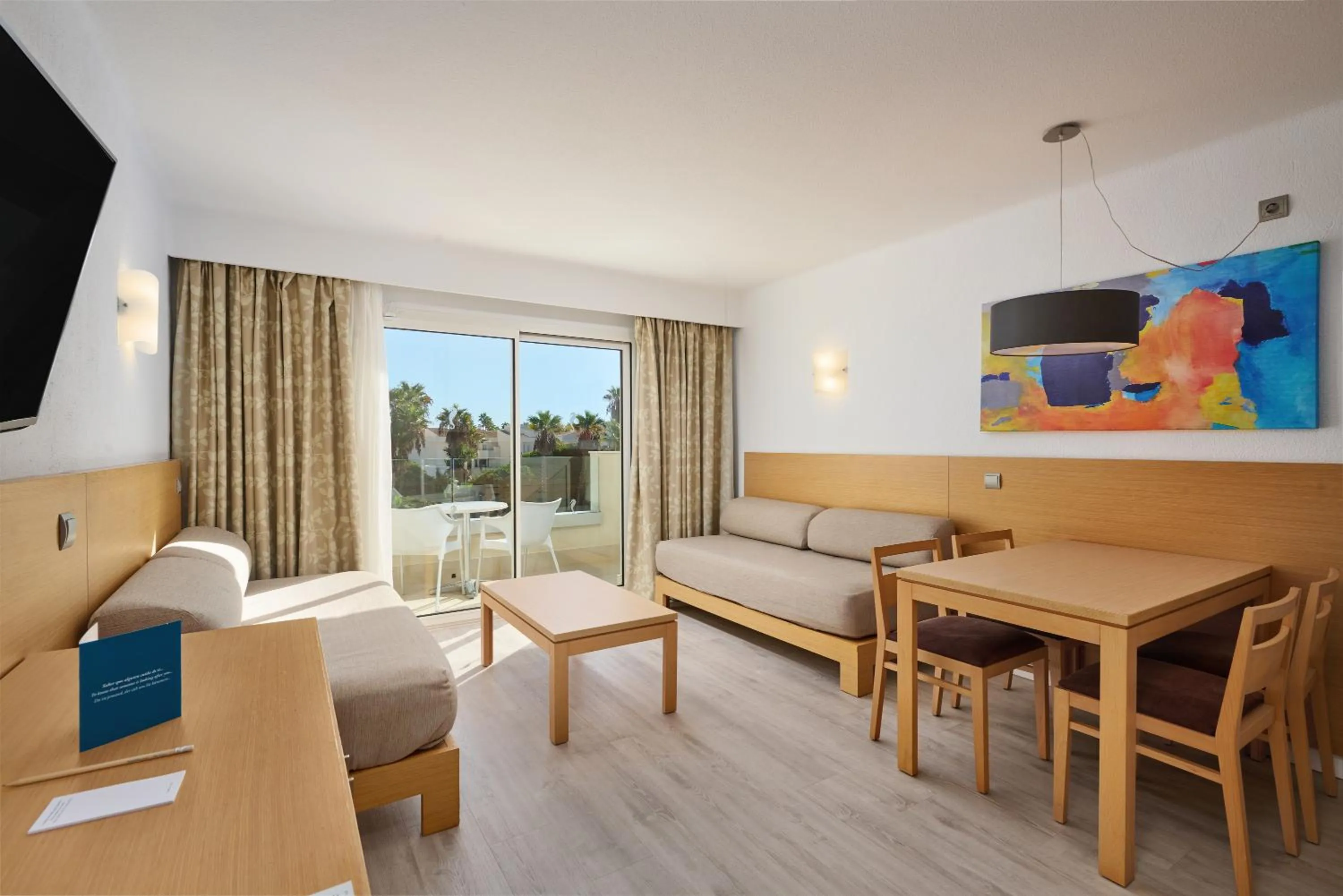 Living room in Hipotels Mediterraneo Club