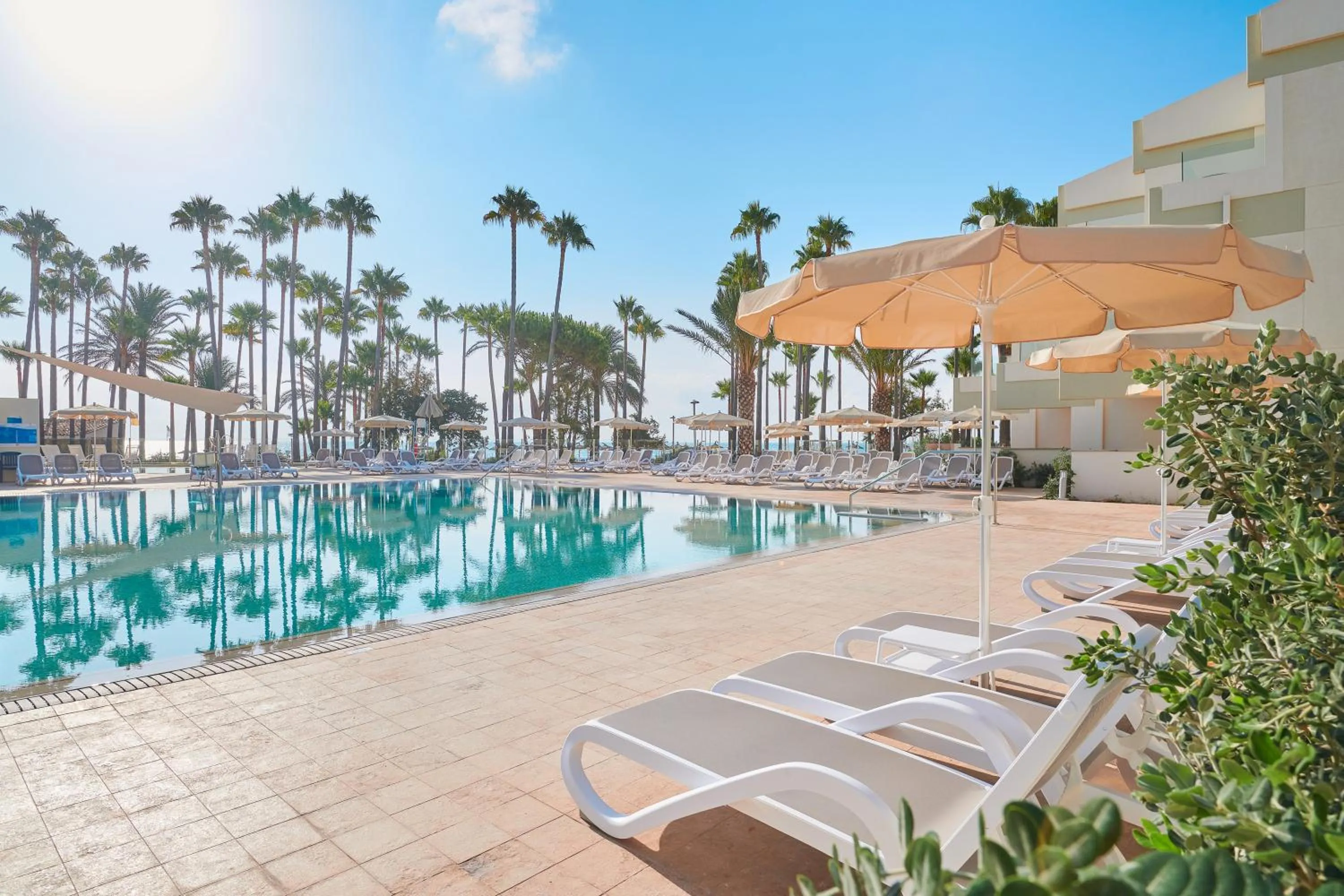 Sea view in Hipotels Mediterraneo Club