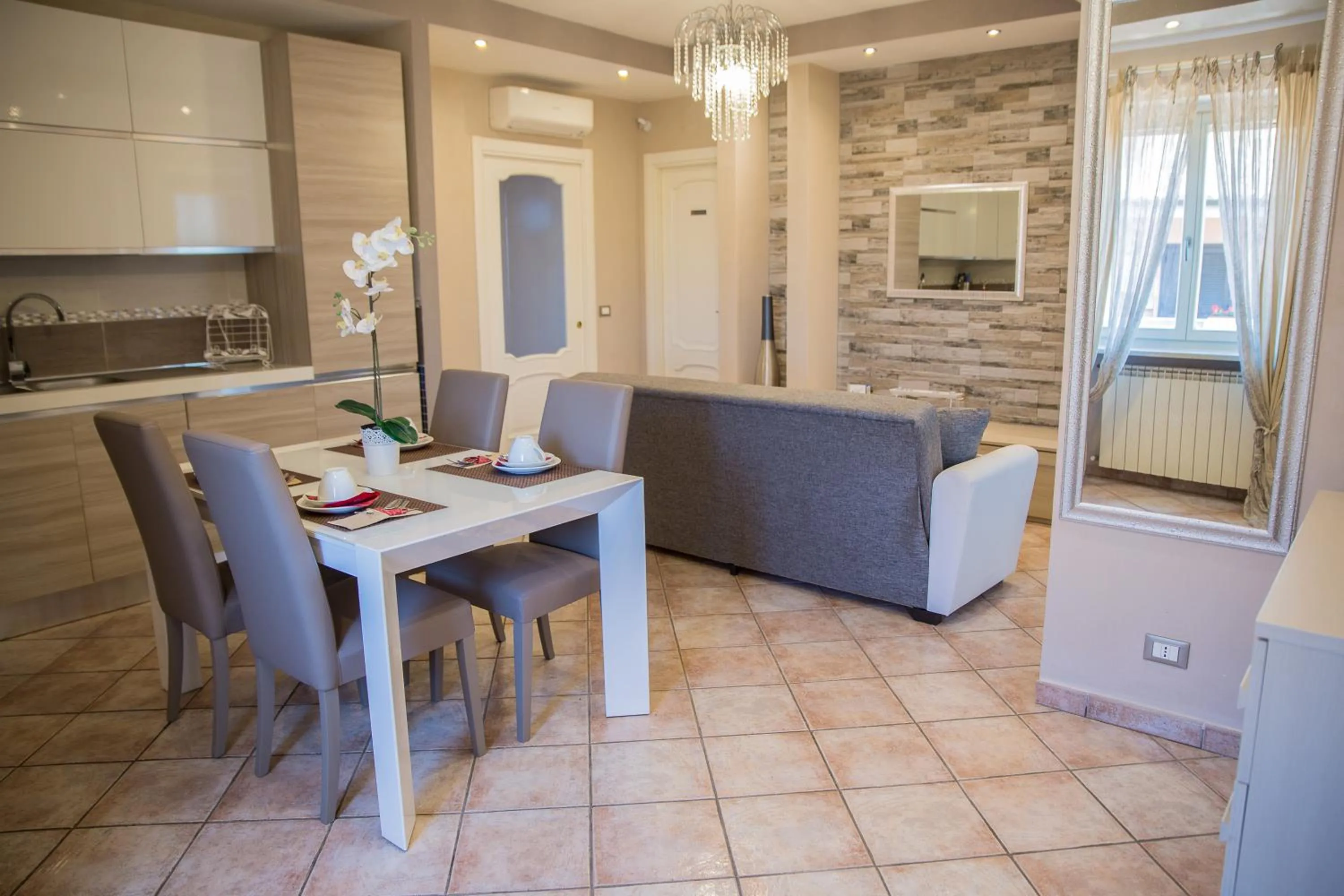 Living room in Villa Erasi