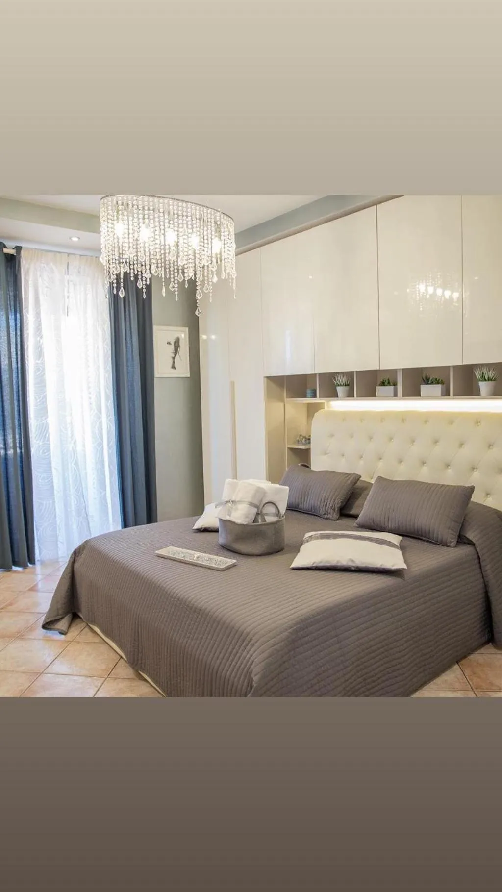 Bedroom, Bed in Villa Erasi