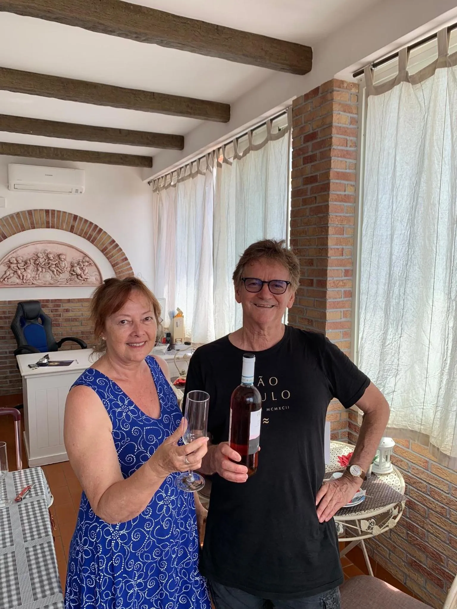 Guests in Villa Erasi