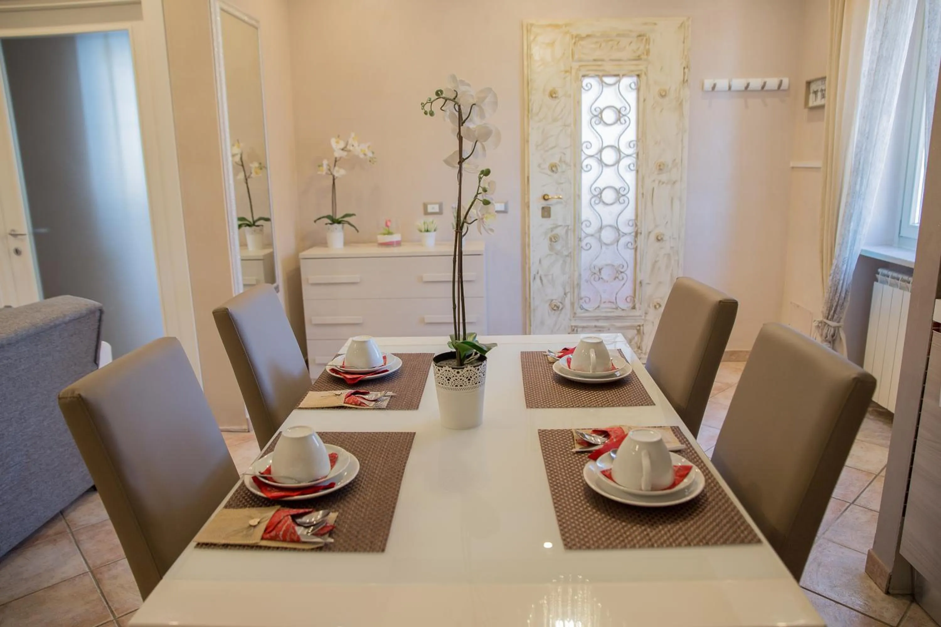 Seating area in Villa Erasi