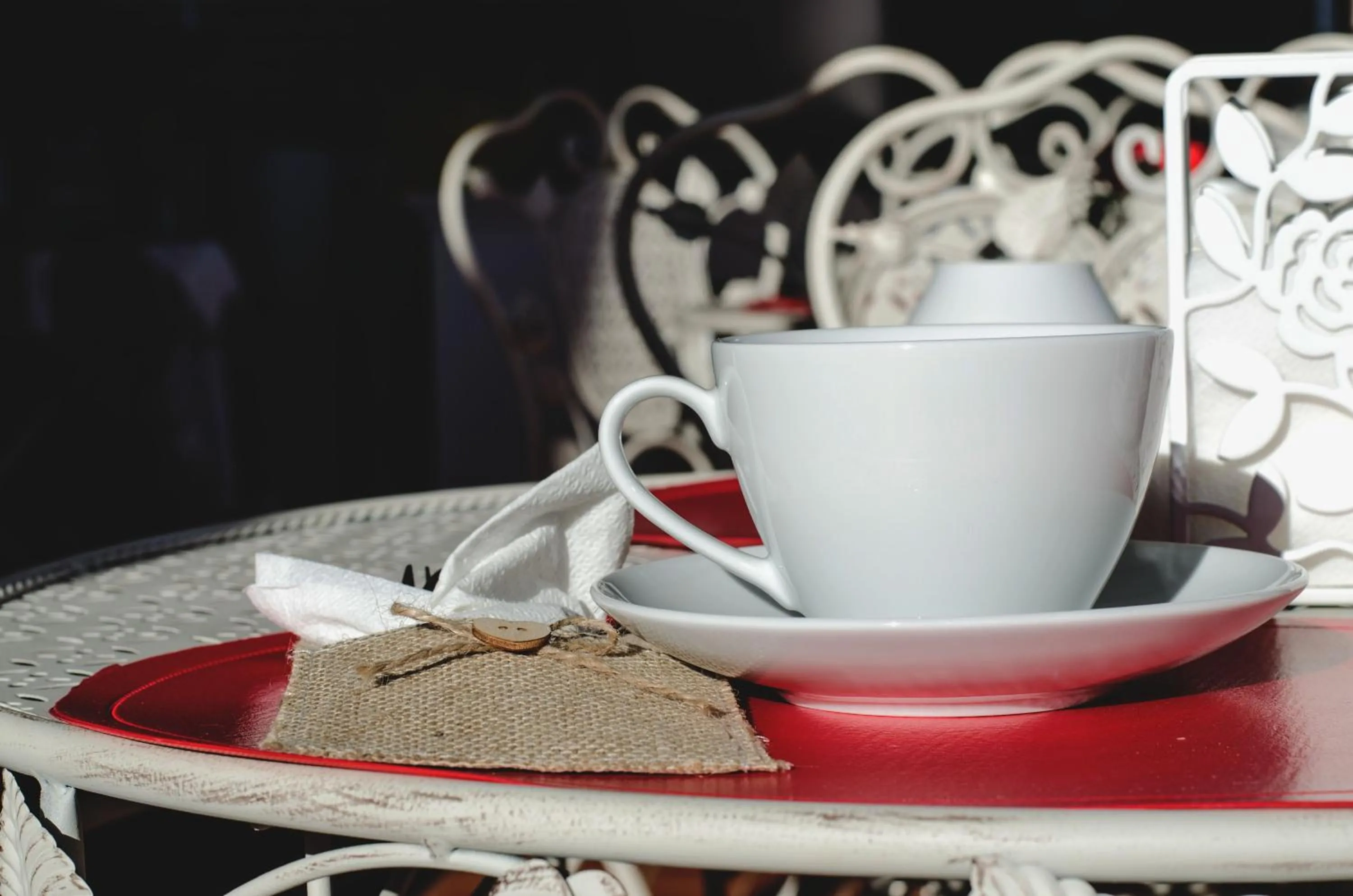 Communal kitchen in Villa Erasi