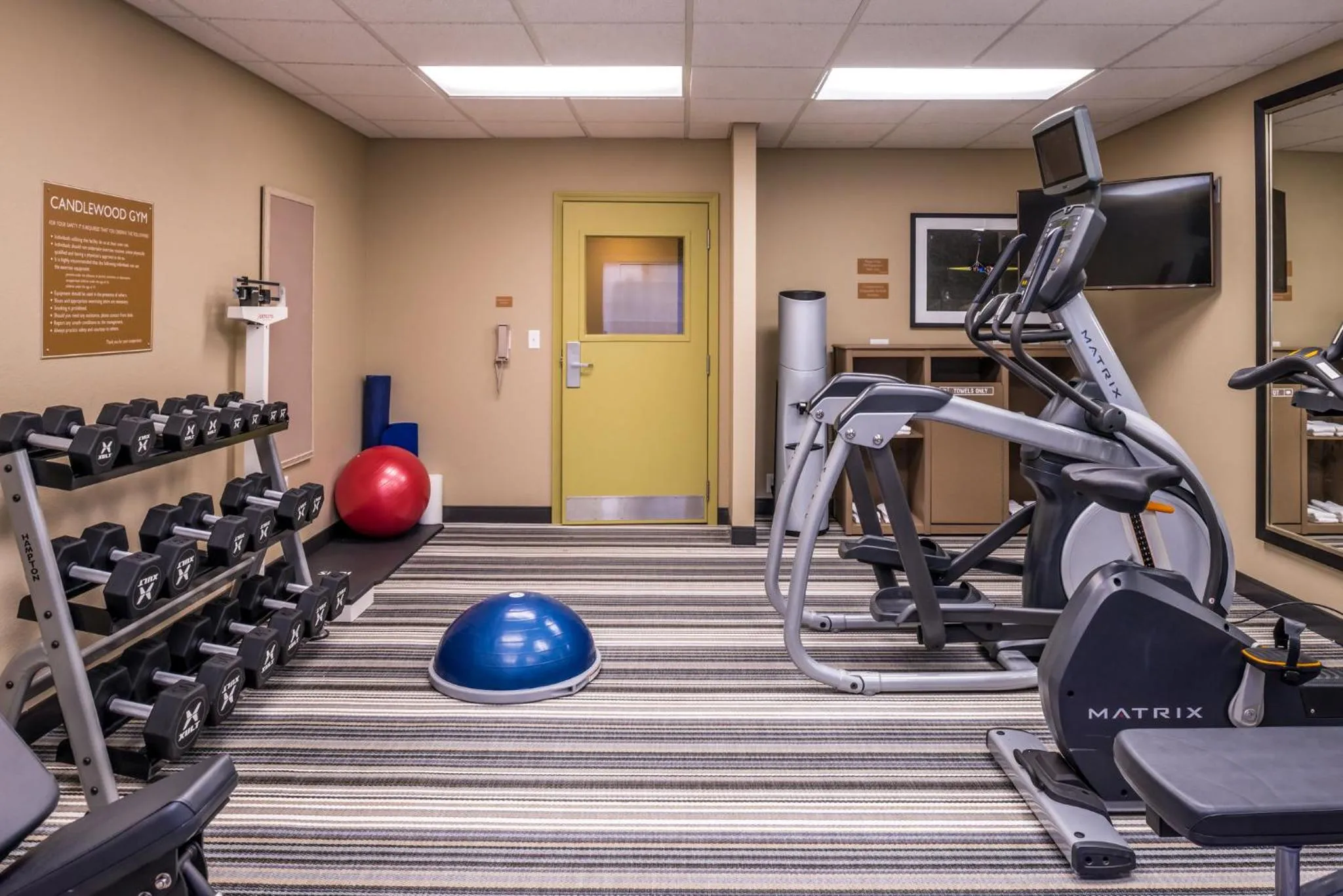 Fitness centre/facilities in Candlewood Suites Paducah by IHG