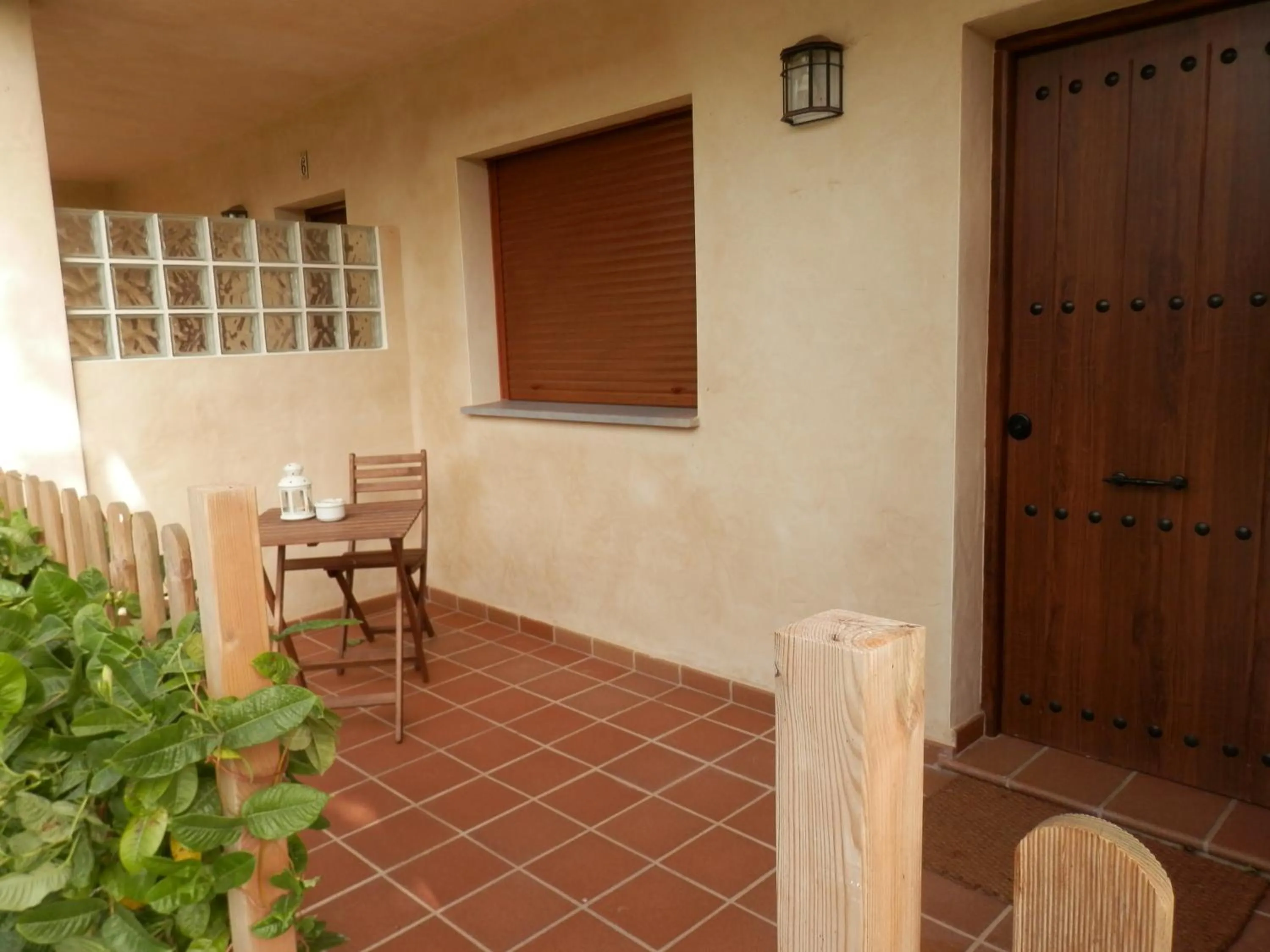 Patio in Alojamiento Mesón el Pozuelo