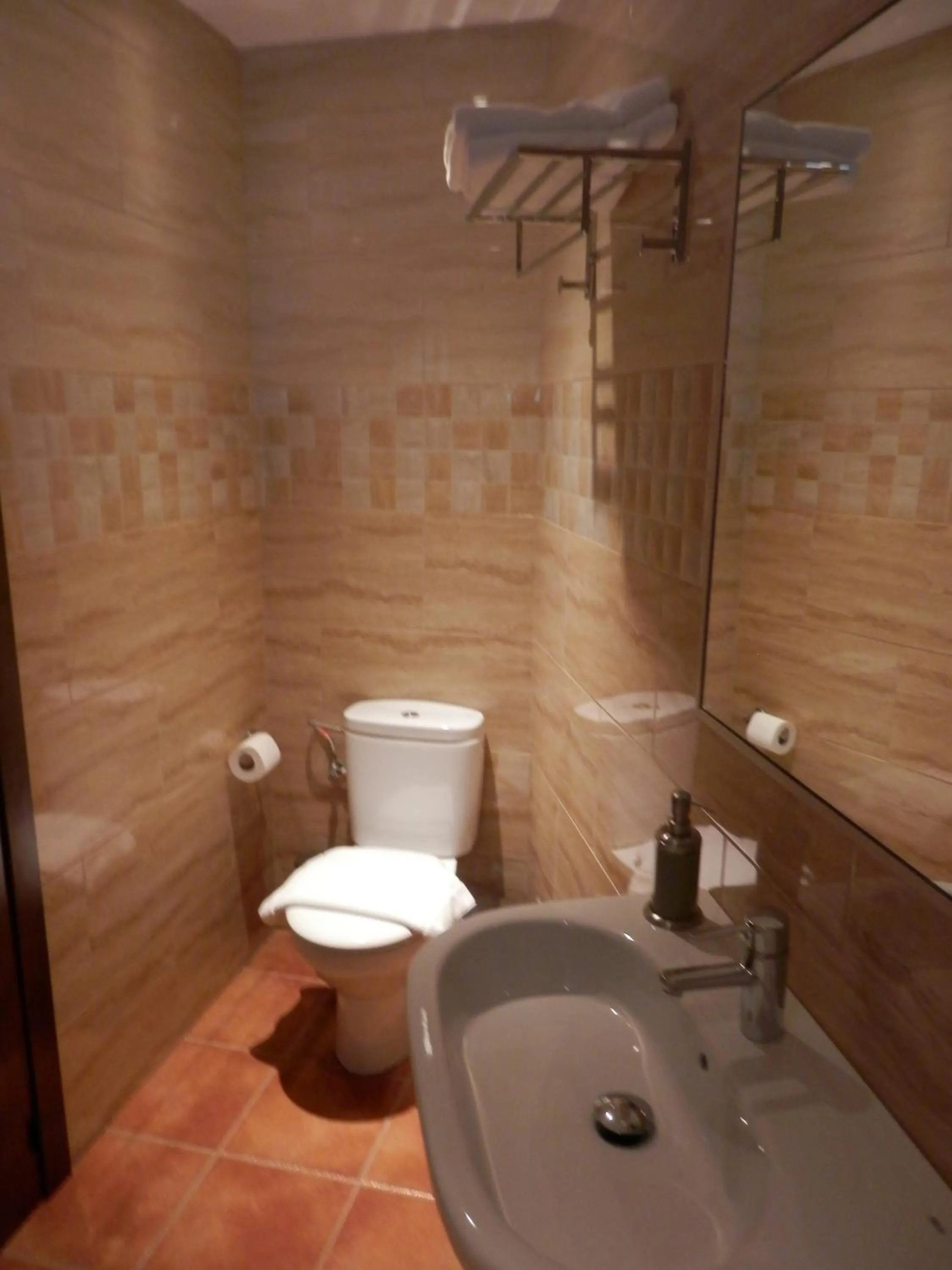 Bathroom in Alojamiento Mesón el Pozuelo