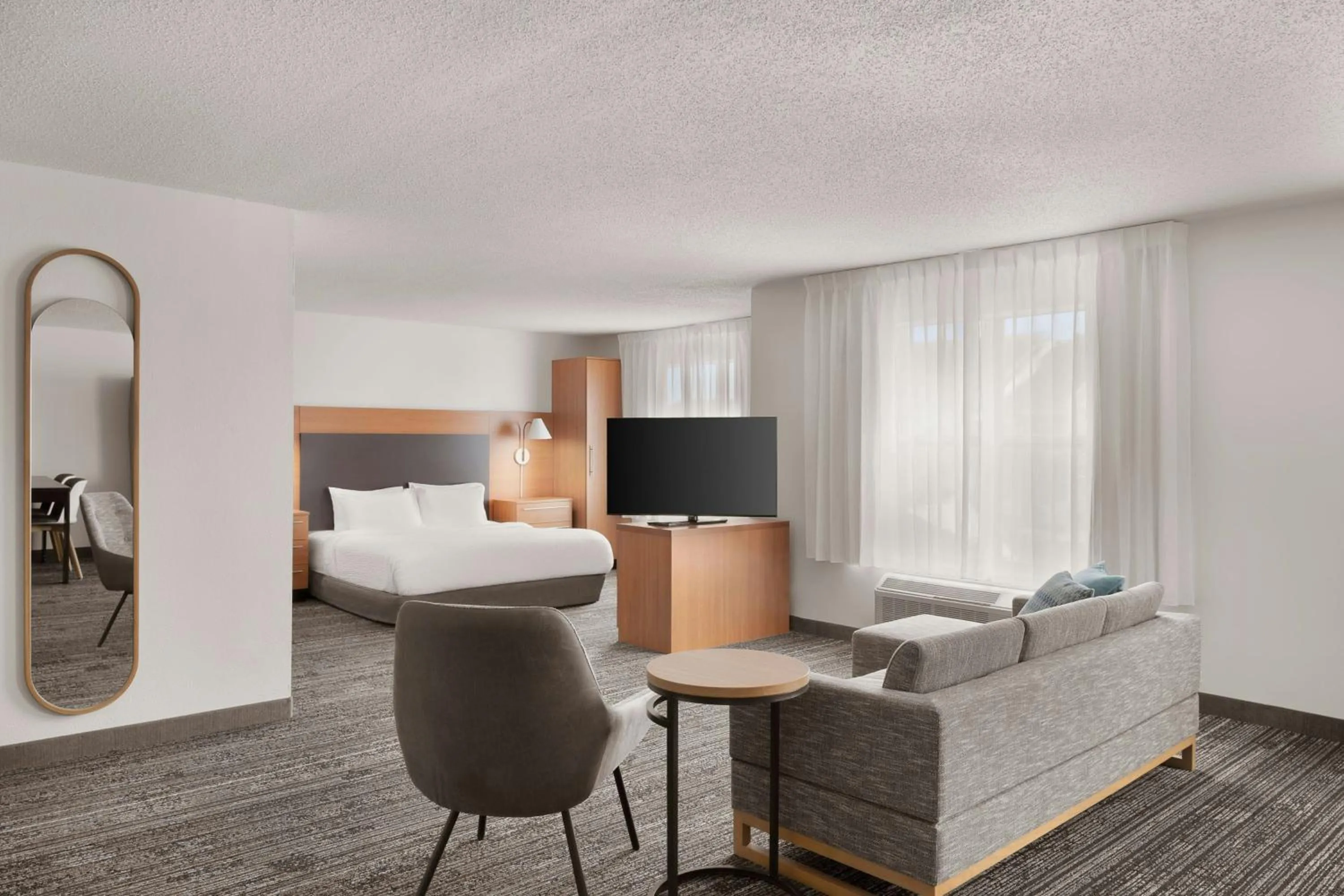 Photo of the whole room, Bed in TownePlace Suites by Marriott Chicago Naperville