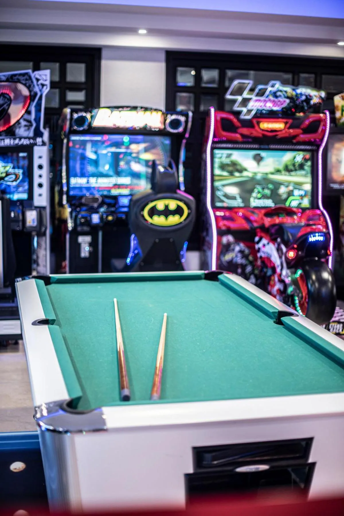 Billiard in Blau Punta Reina