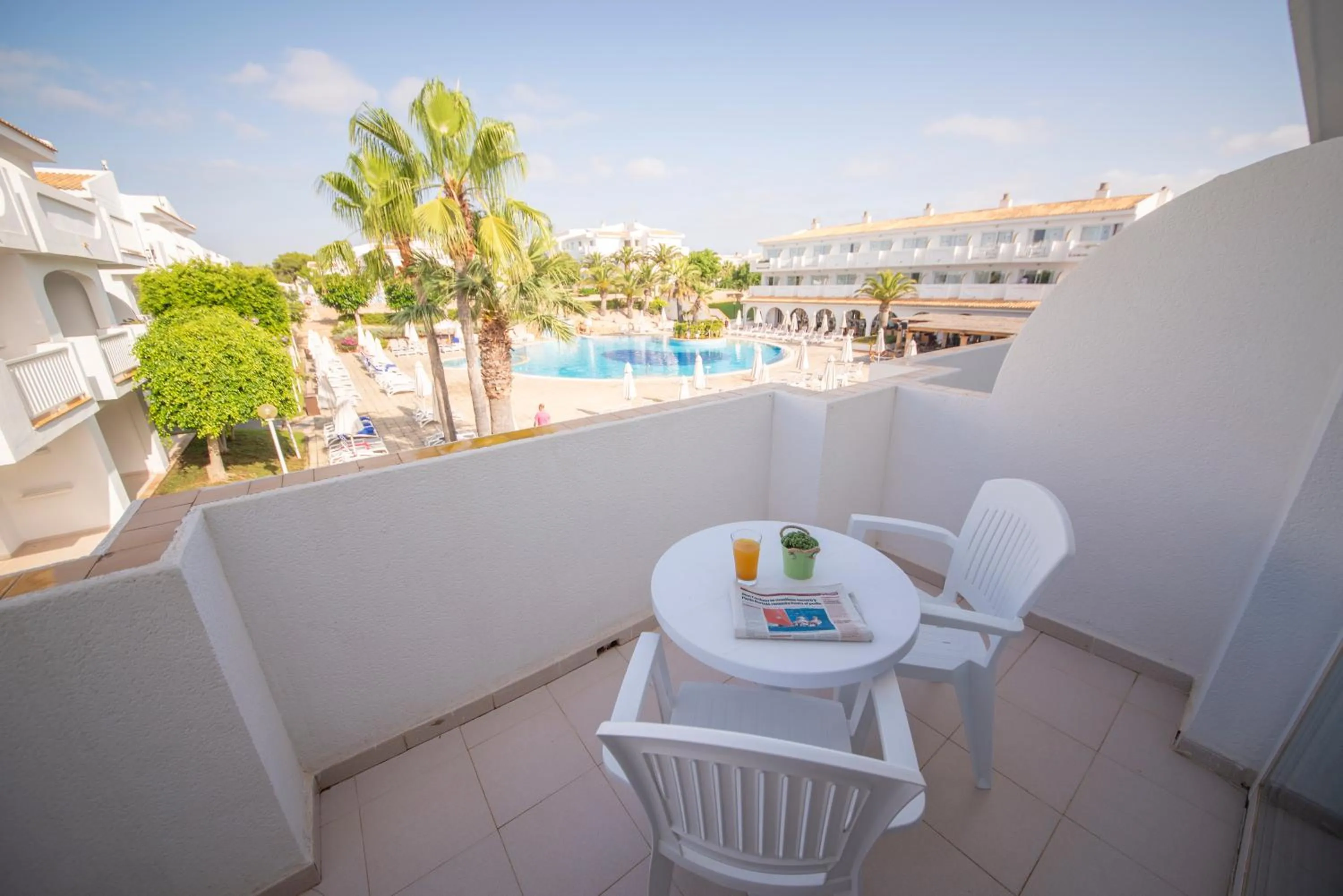 Pool view in Blau Punta Reina