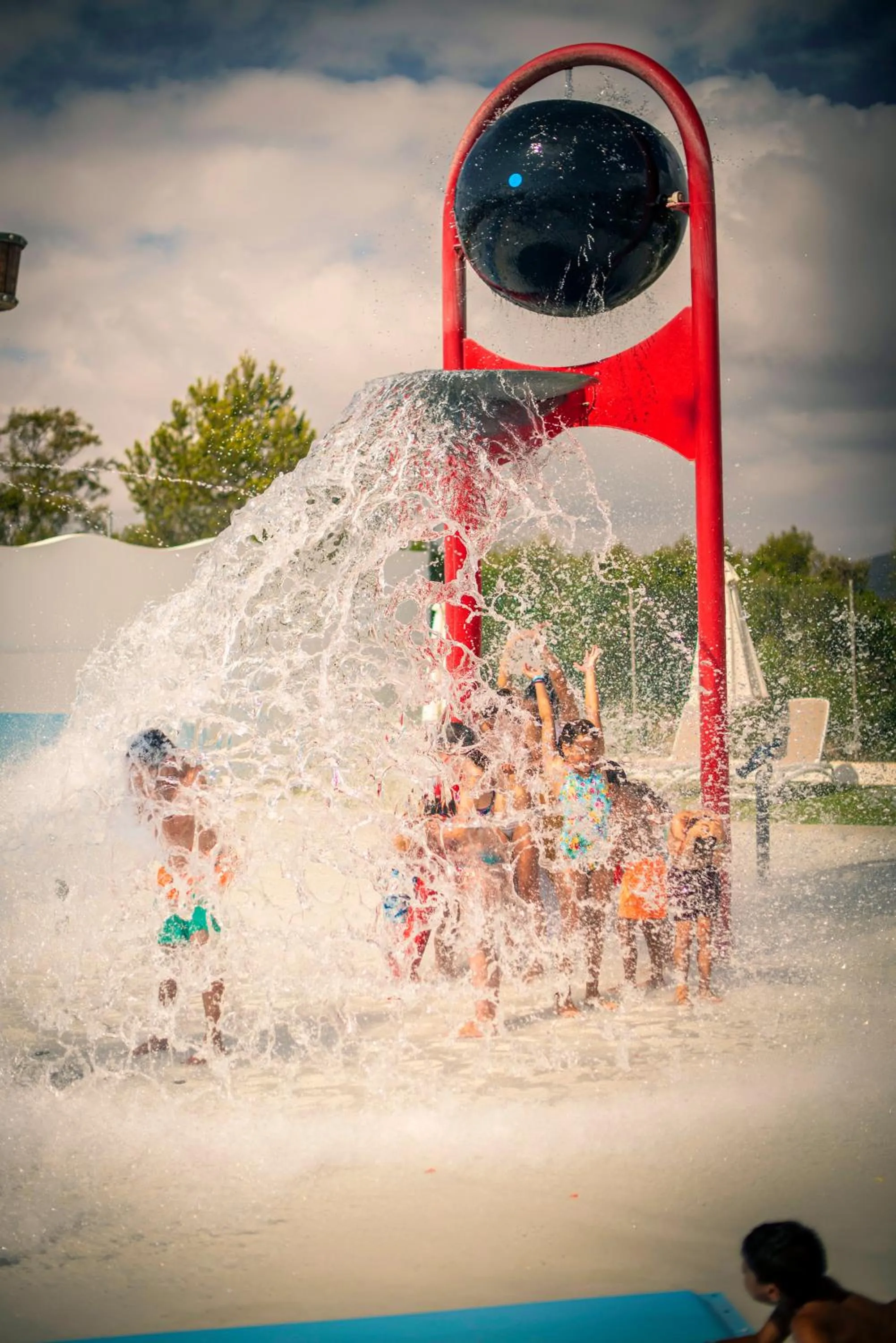 Aqua park in Blau Punta Reina